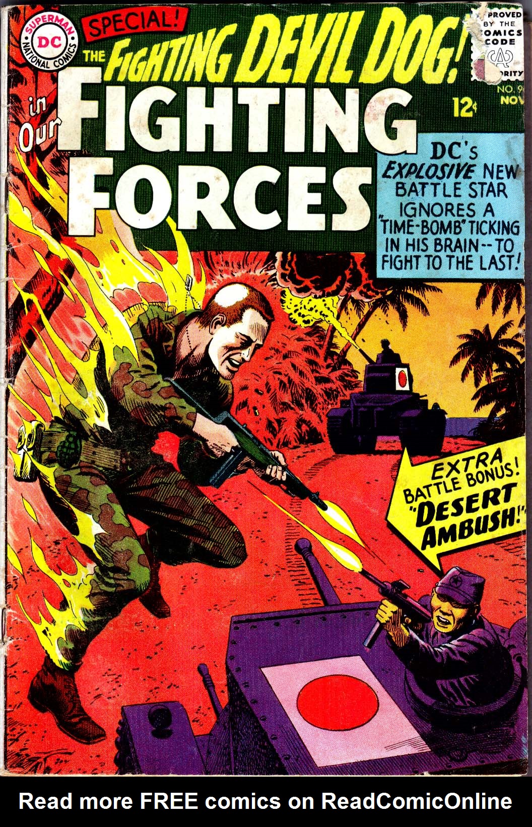 Read online Our Fighting Forces comic -  Issue #96 - 1