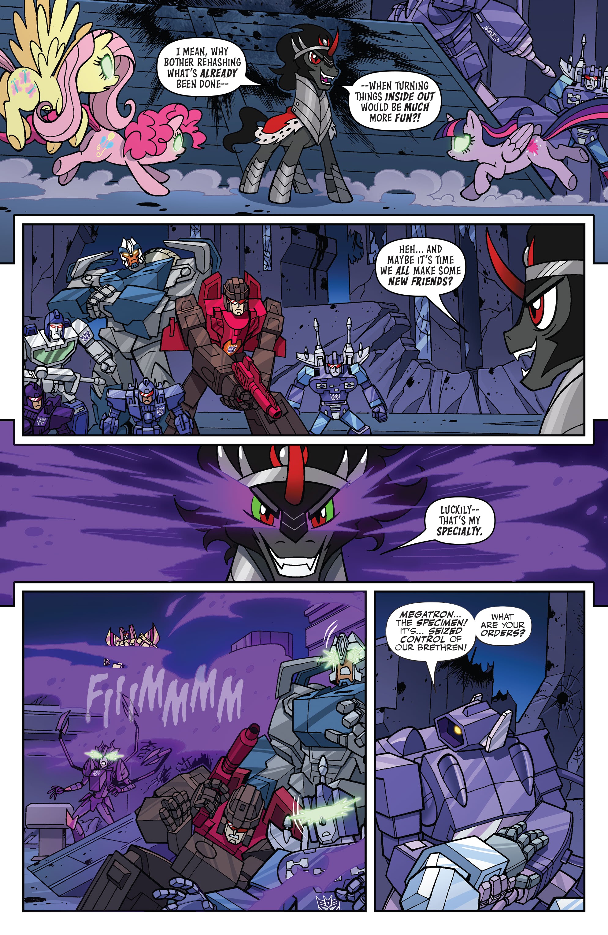 Read online My Little Pony/Transformers II comic -  Issue #1 - 12