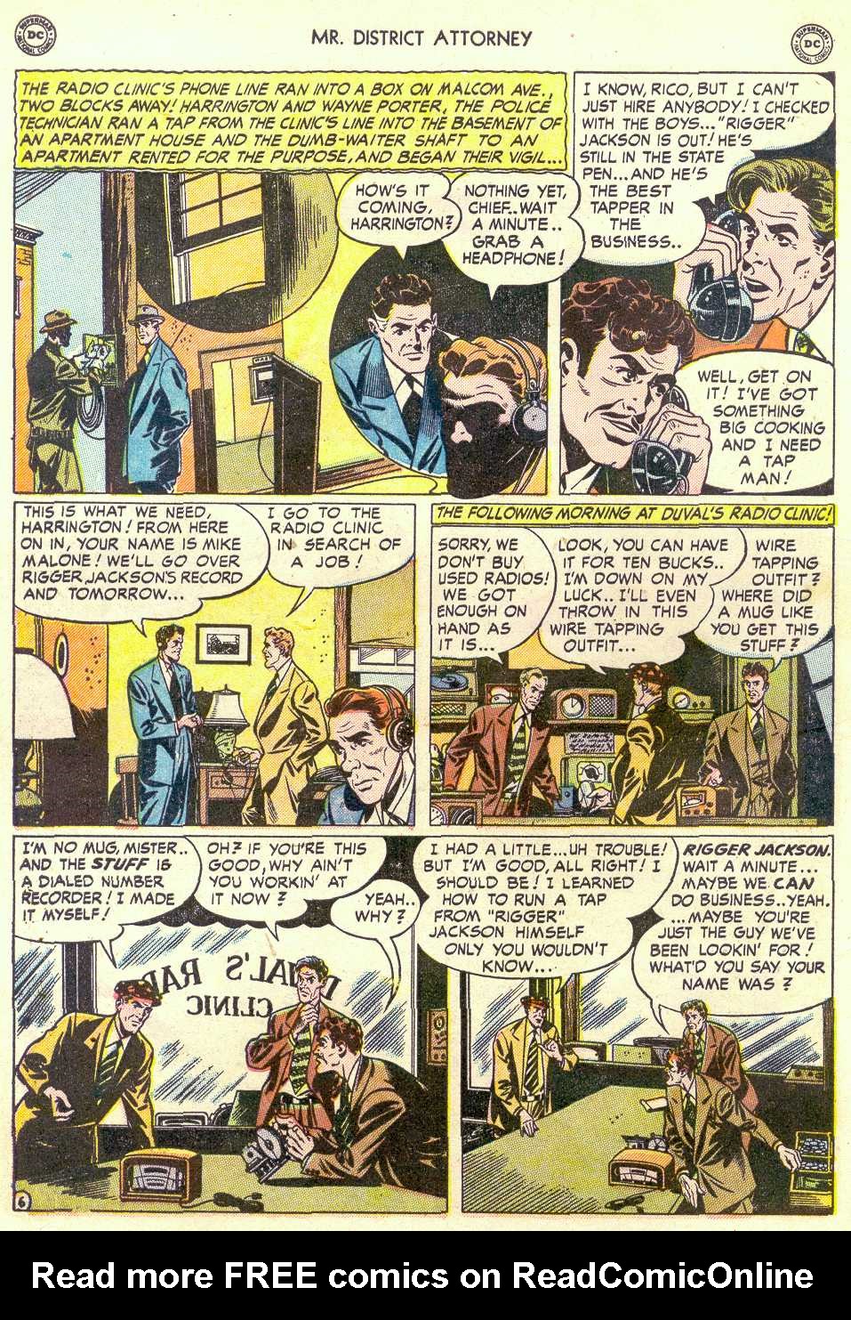 Read online Mr. District Attorney comic -  Issue #16 - 8