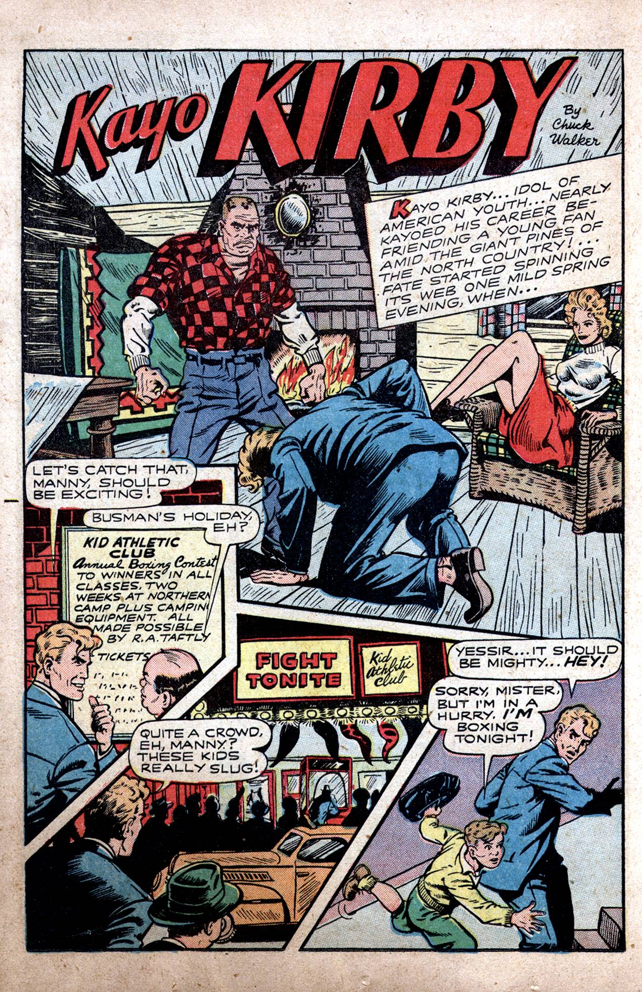 Read online Fight Comics comic -  Issue #51 - 22