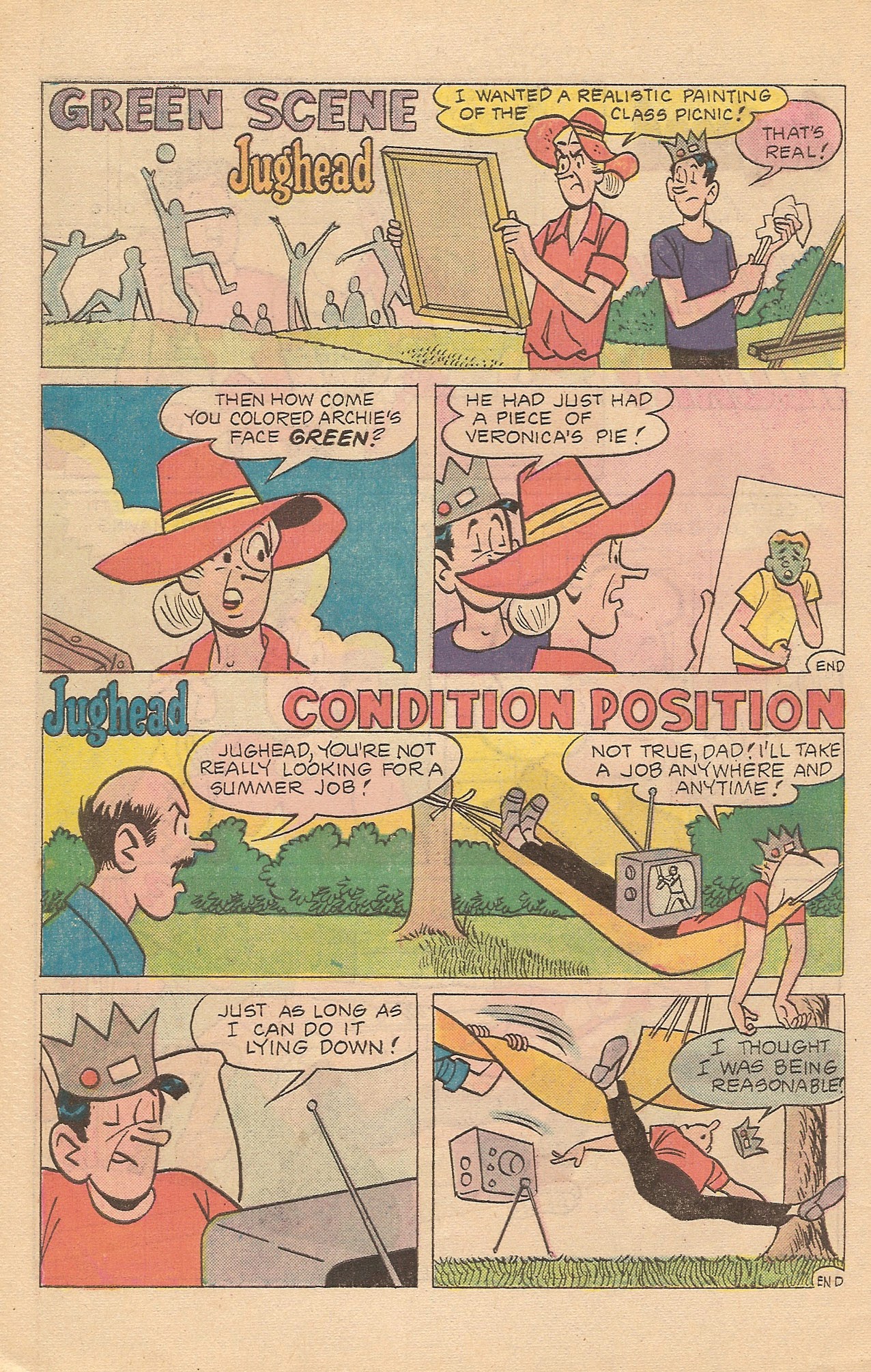 Read online Jughead's Jokes comic -  Issue #46 - 30