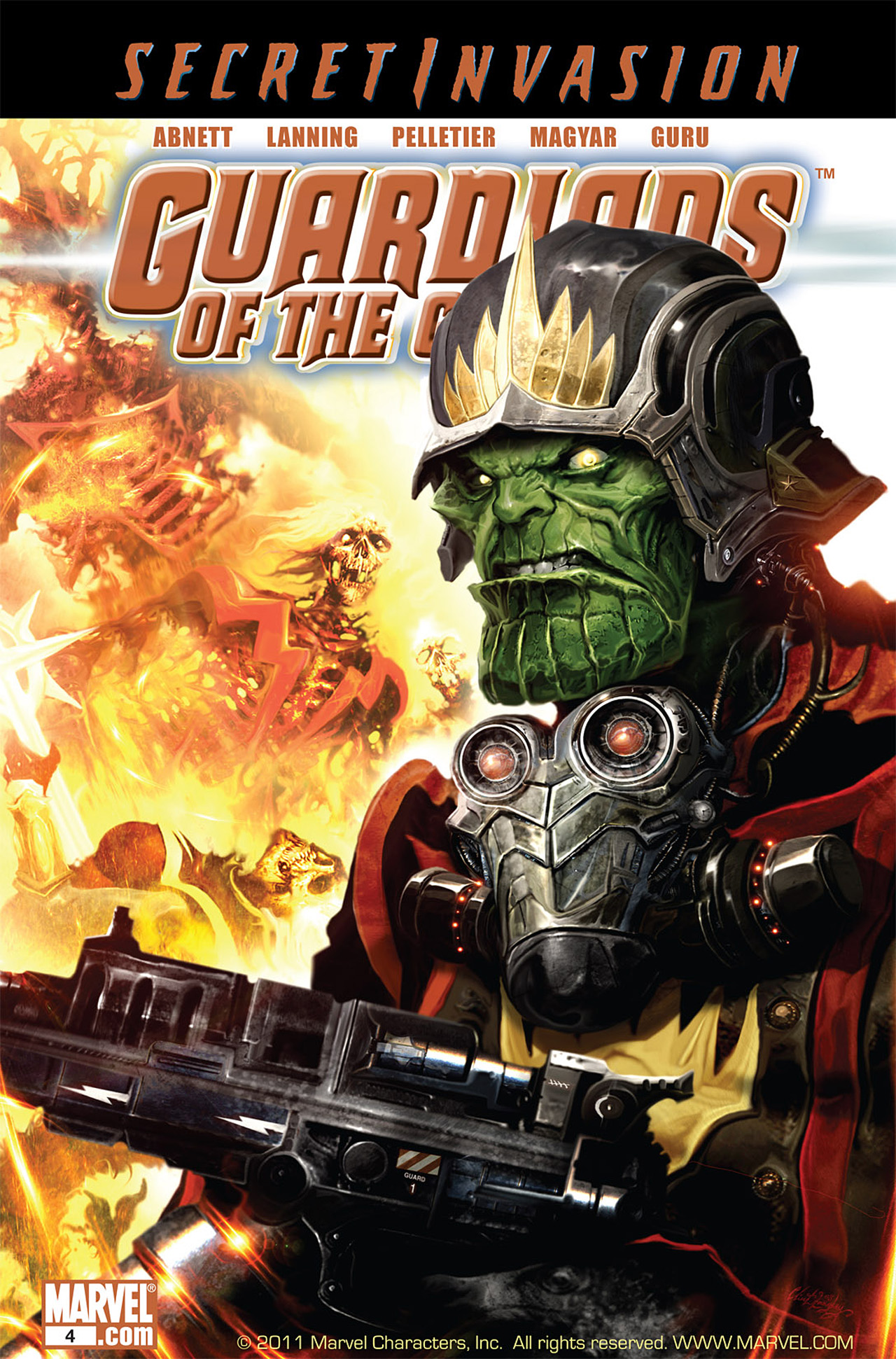 Read online Guardians of the Galaxy (2008) comic -  Issue #4 - 1