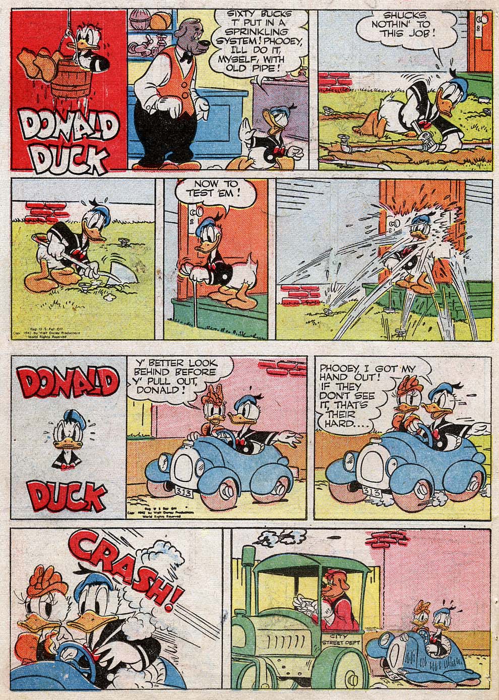 Read online Walt Disney's Comics and Stories comic -  Issue #56 - 38