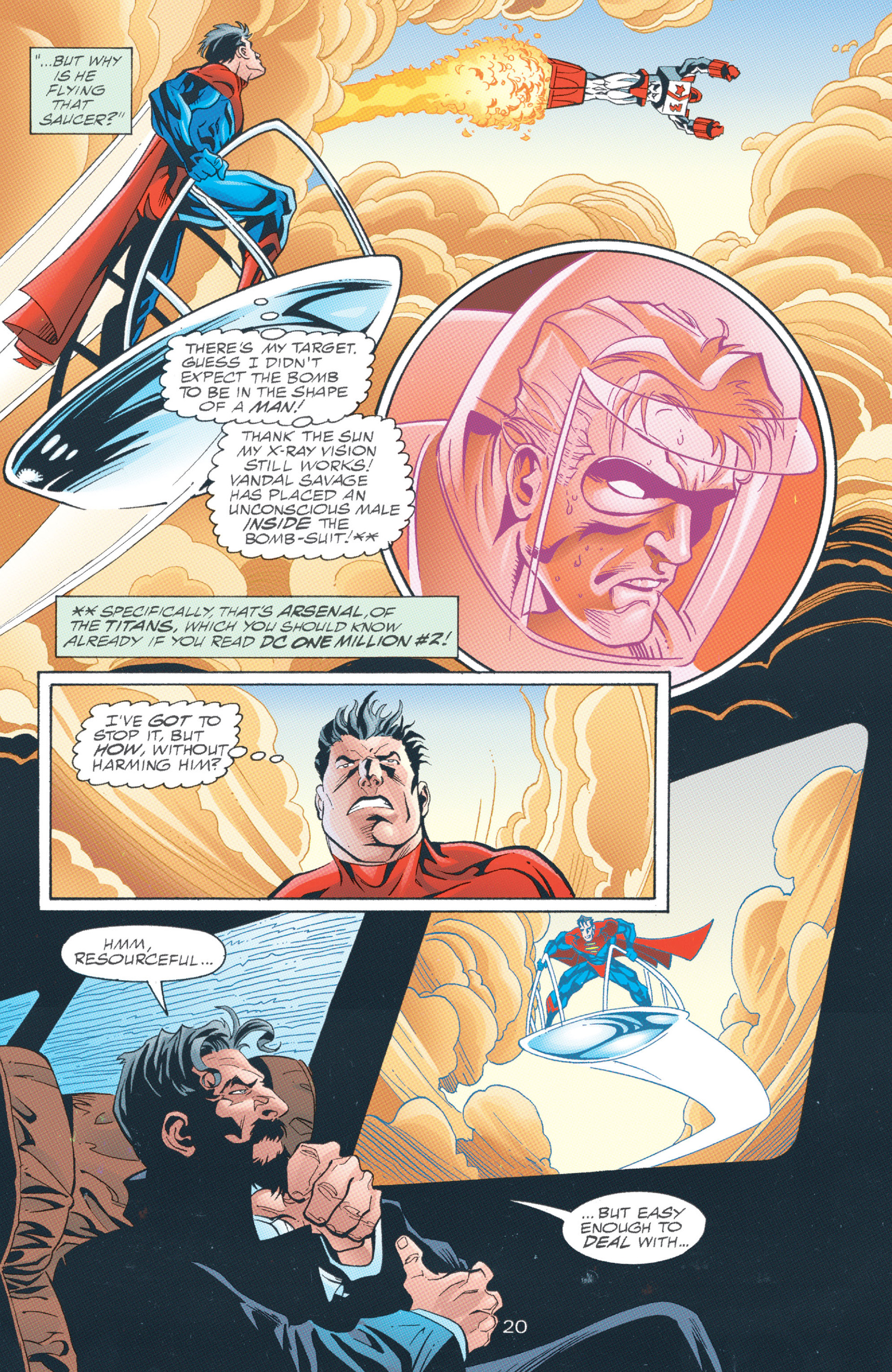 Read online Superman: The Man of Steel (1991) comic -  Issue #1,000,000 - 22