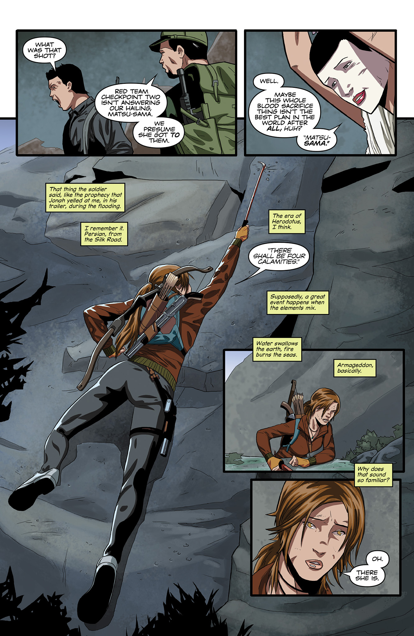 Read online Tomb Raider (2014) comic -  Issue #5 - 13