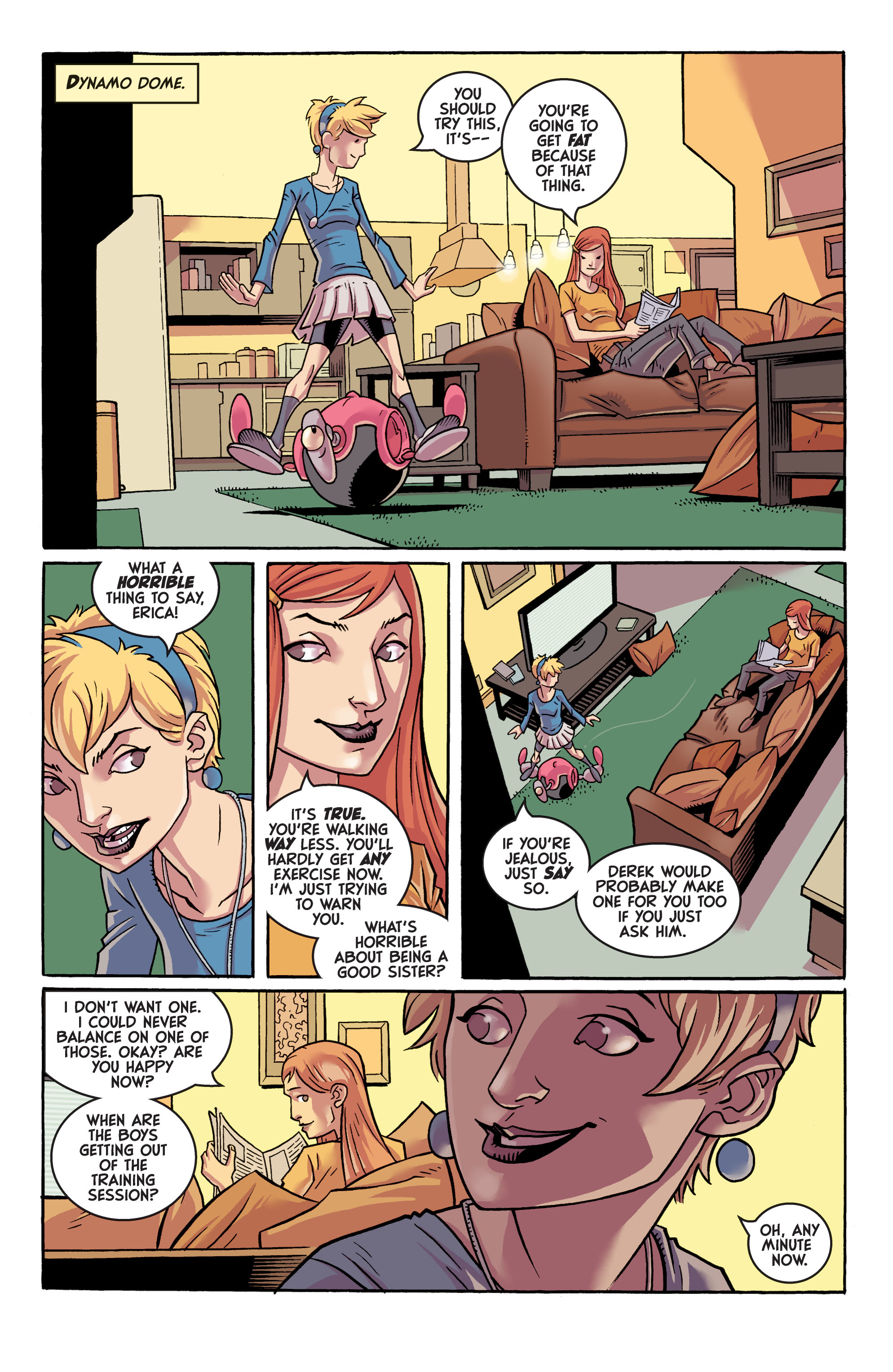 Read online Super Dinosaur (2011) comic -  Issue #7 - 9