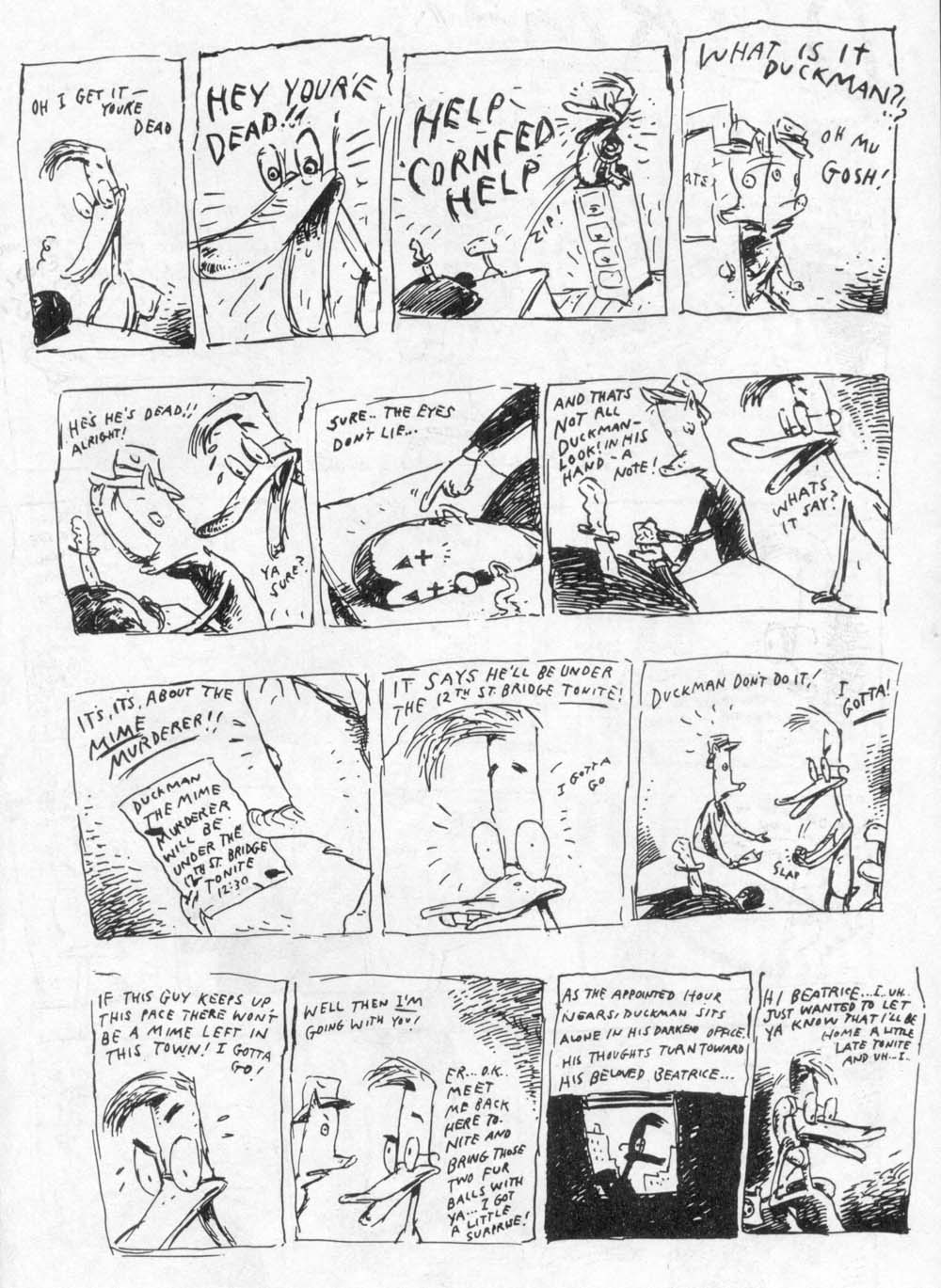 Read online Duckman (1990) comic -  Issue # Full - 29