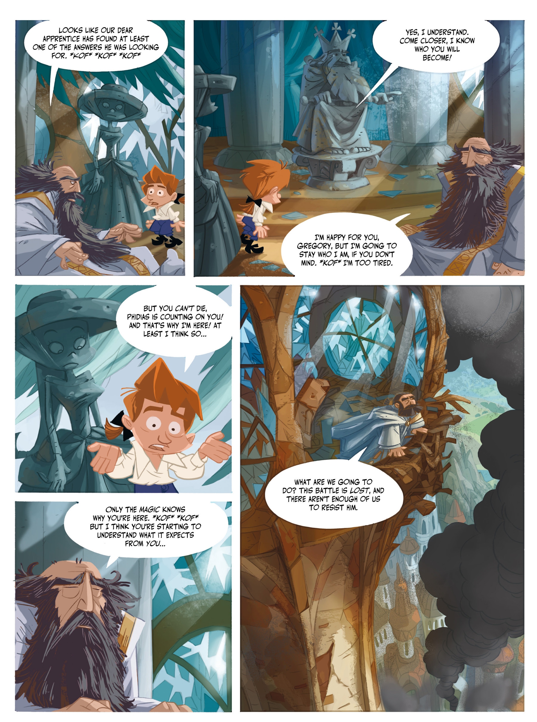 Read online Gregory and the Gargoyles comic -  Issue #3 - 51