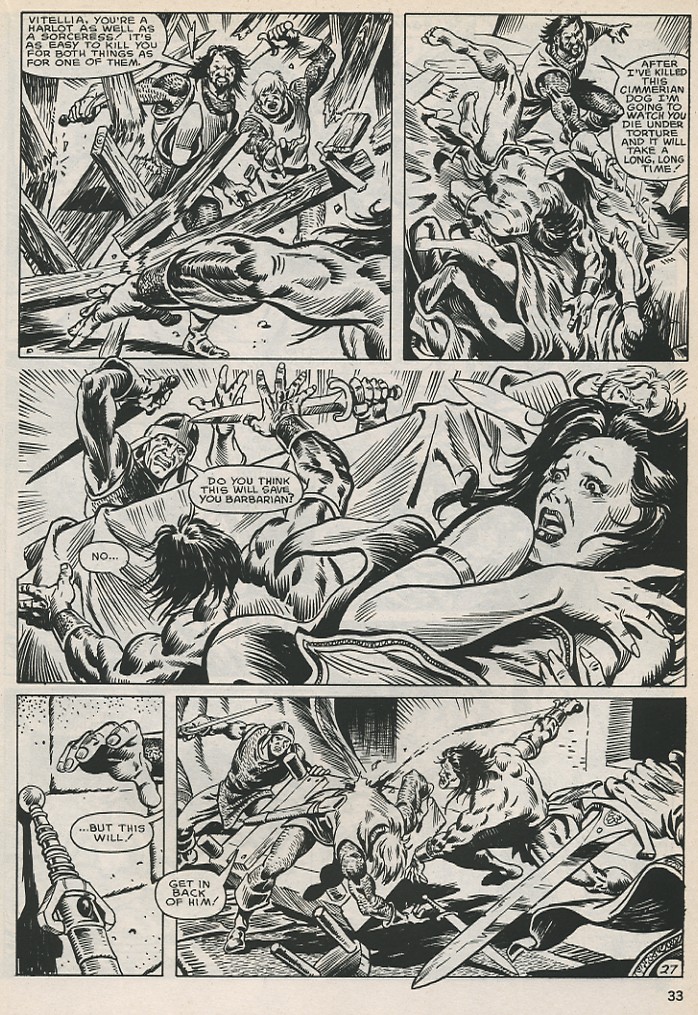 Read online The Savage Sword Of Conan comic -  Issue #130 - 33