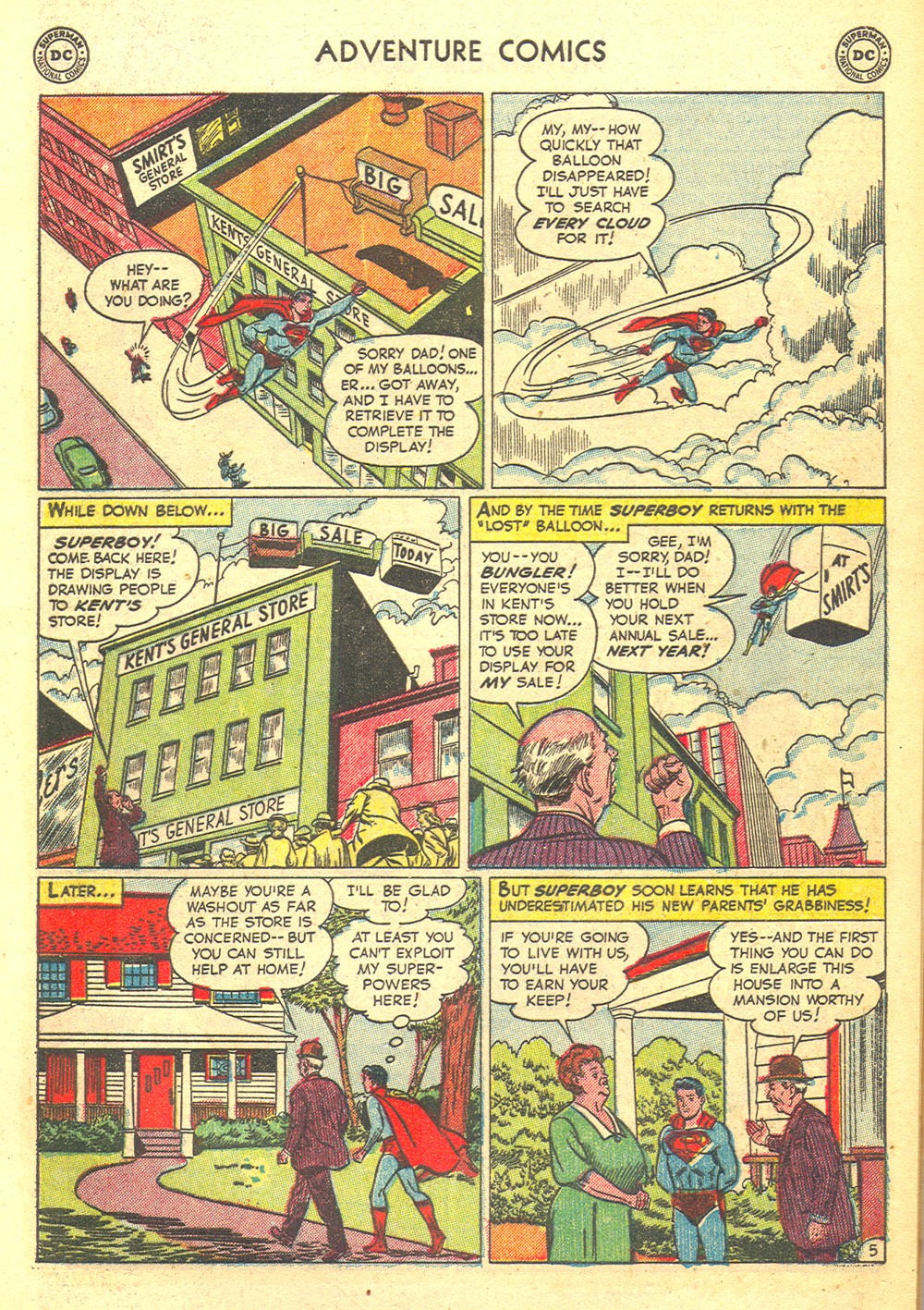 Read online Adventure Comics (1938) comic -  Issue #176 - 7