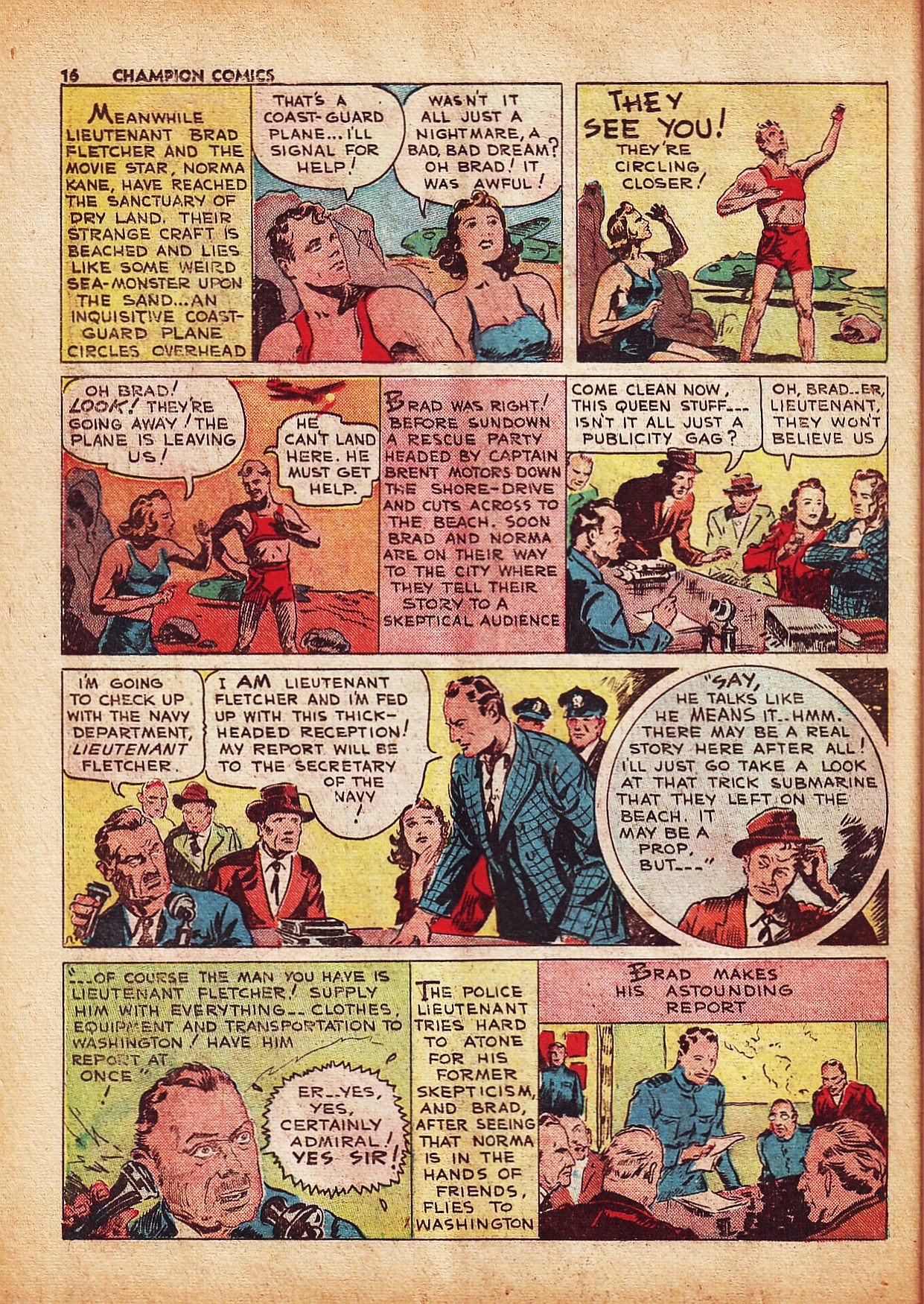 Read online Champion Comics comic -  Issue #5 - 18