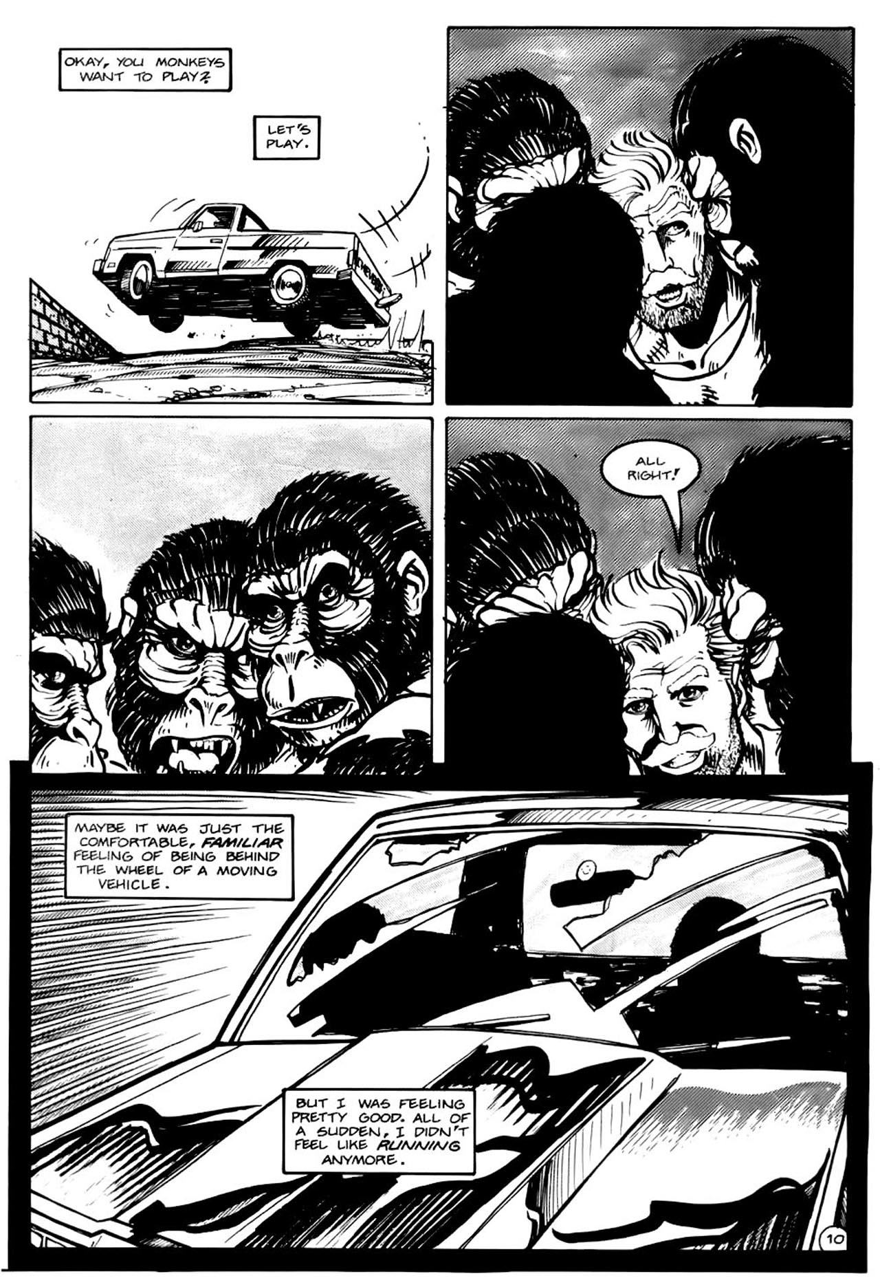 Read online Planet of the Apes (1990) comic -  Issue #15 - 12