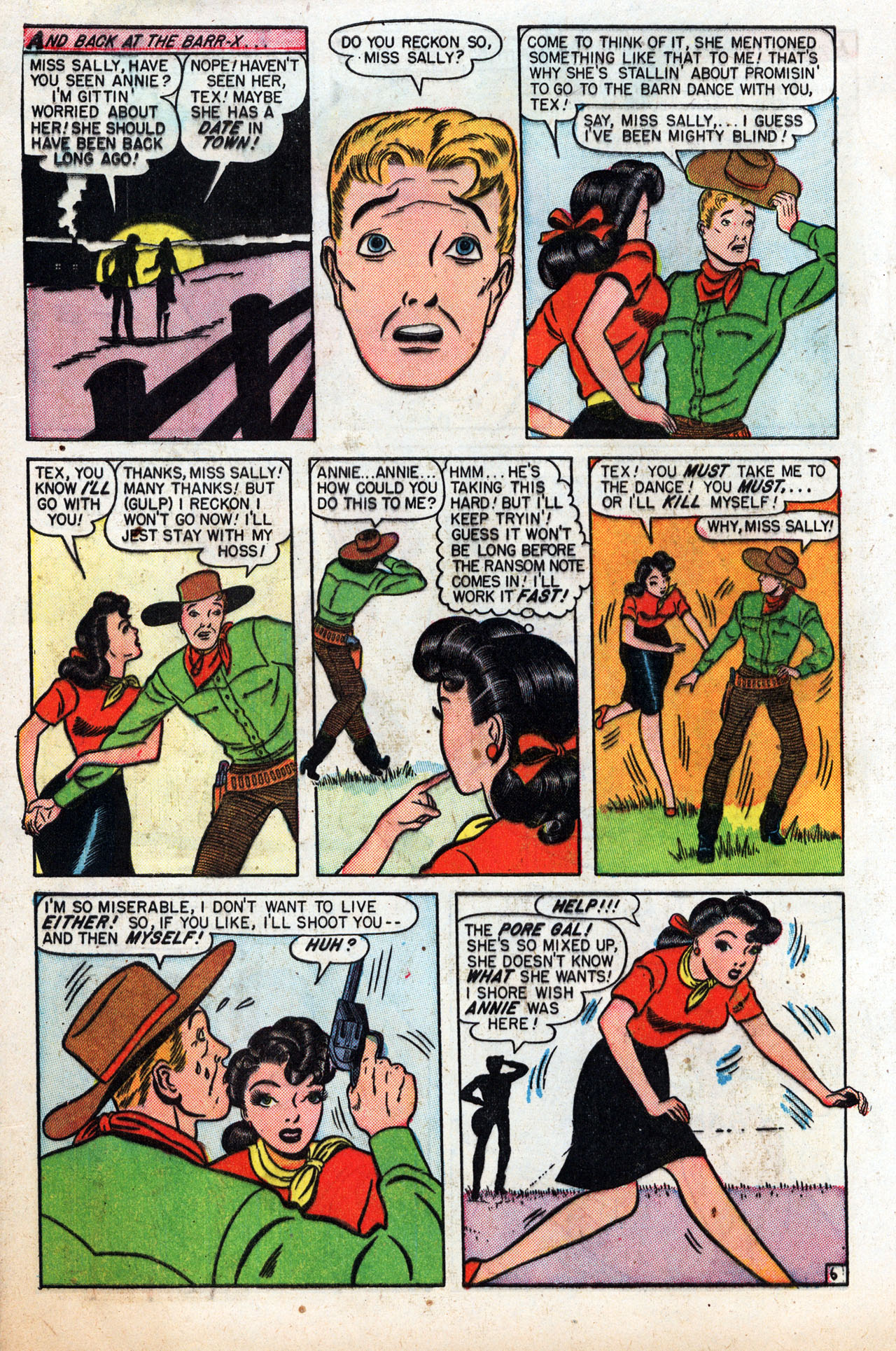 Read online Annie Oakley comic -  Issue #3 - 8