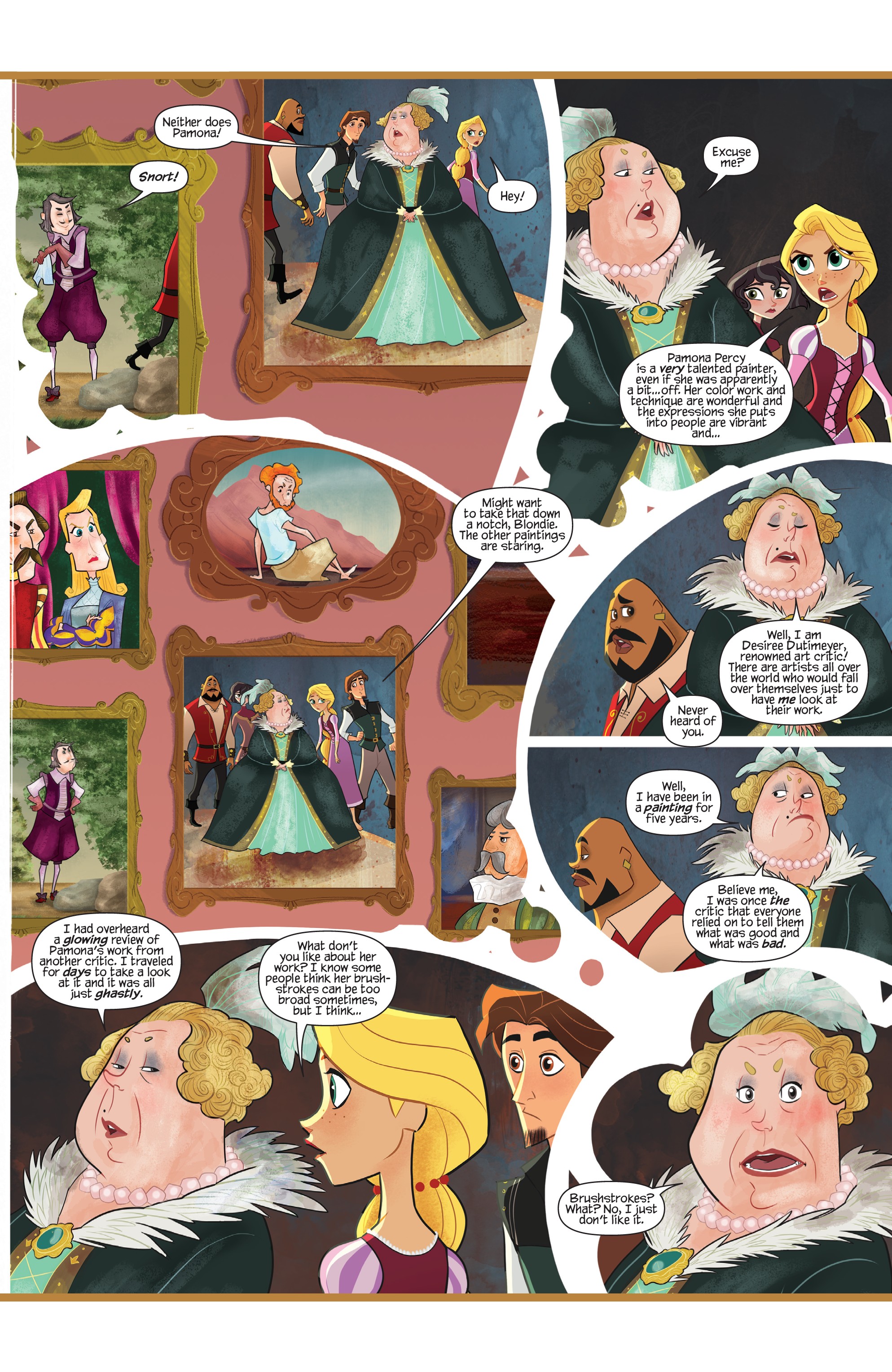 Read online Tangled: The Series: Hair and Now comic -  Issue #3 - 12