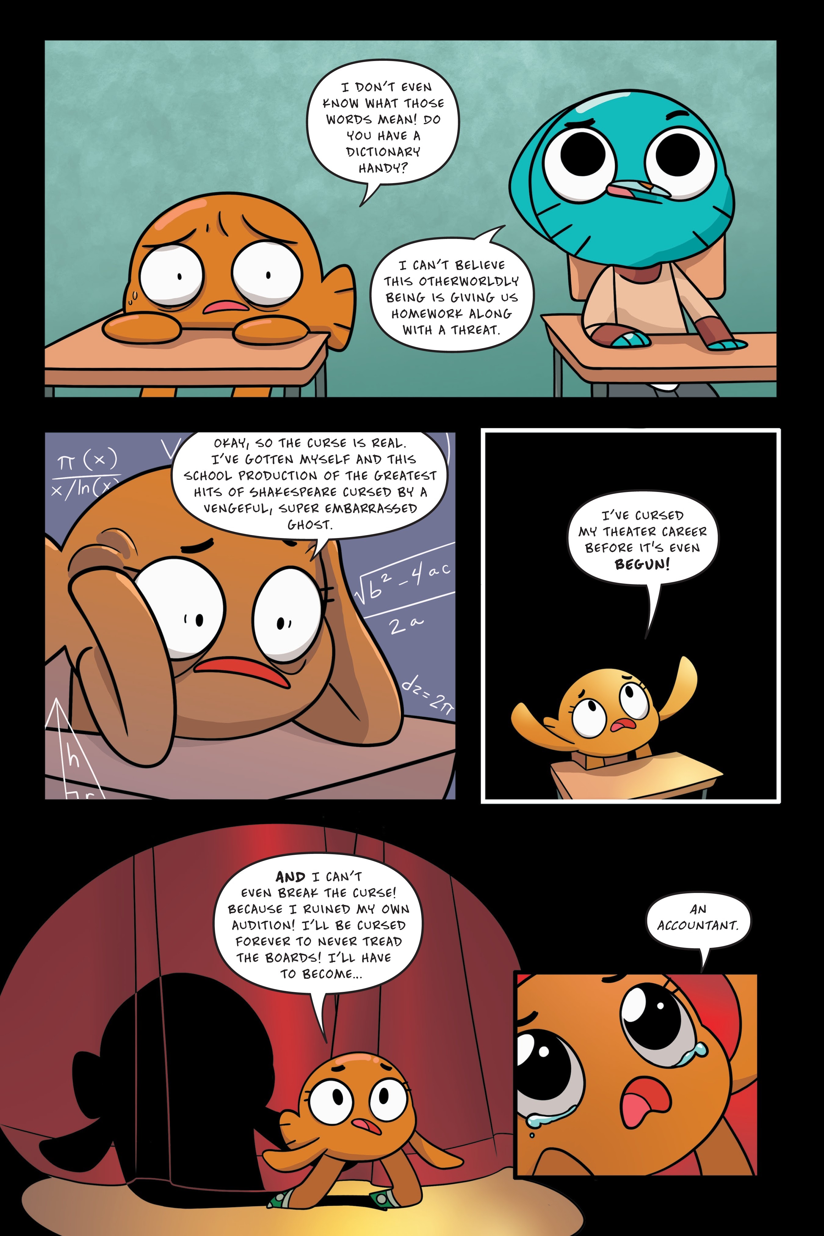 Read online The Amazing World of Gumball: Midsummer Nightmare comic -  Issue # TPB - 48