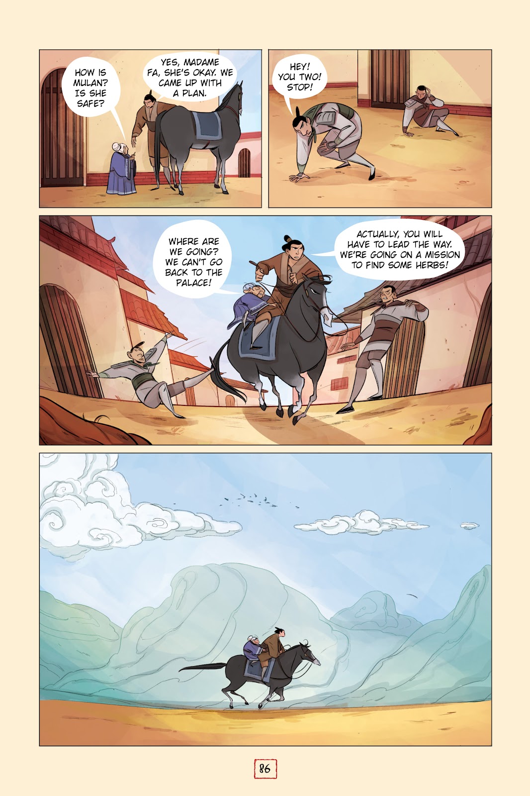 Disney Mulan's Adventure Journal: The Palace of Secrets issue TPB - Page 85
