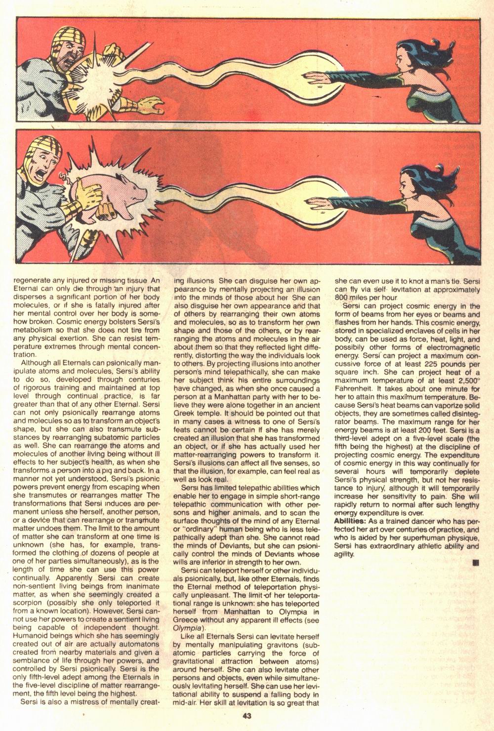 Read online The Official Handbook of the Marvel Universe Deluxe Edition comic -  Issue #11 - 45