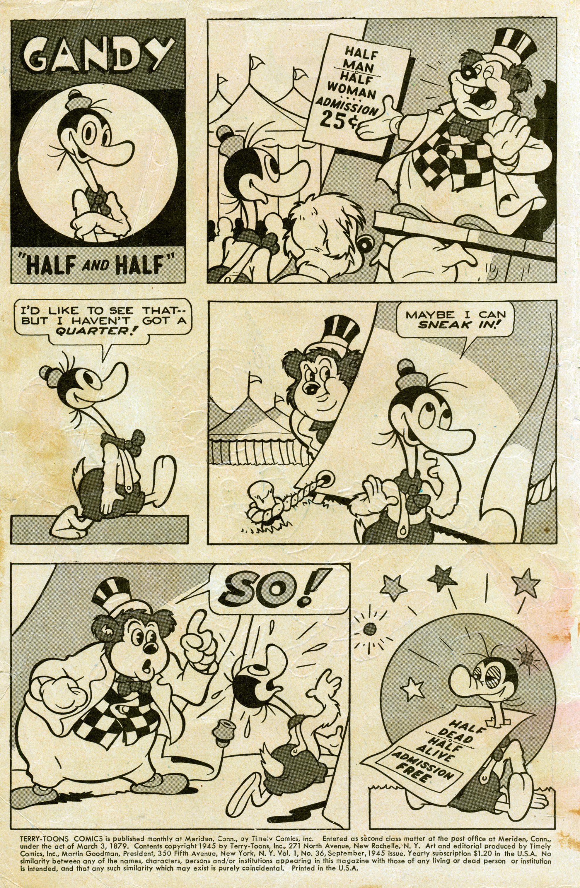 Read online Terry-Toons Comics comic -  Issue #36 - 2