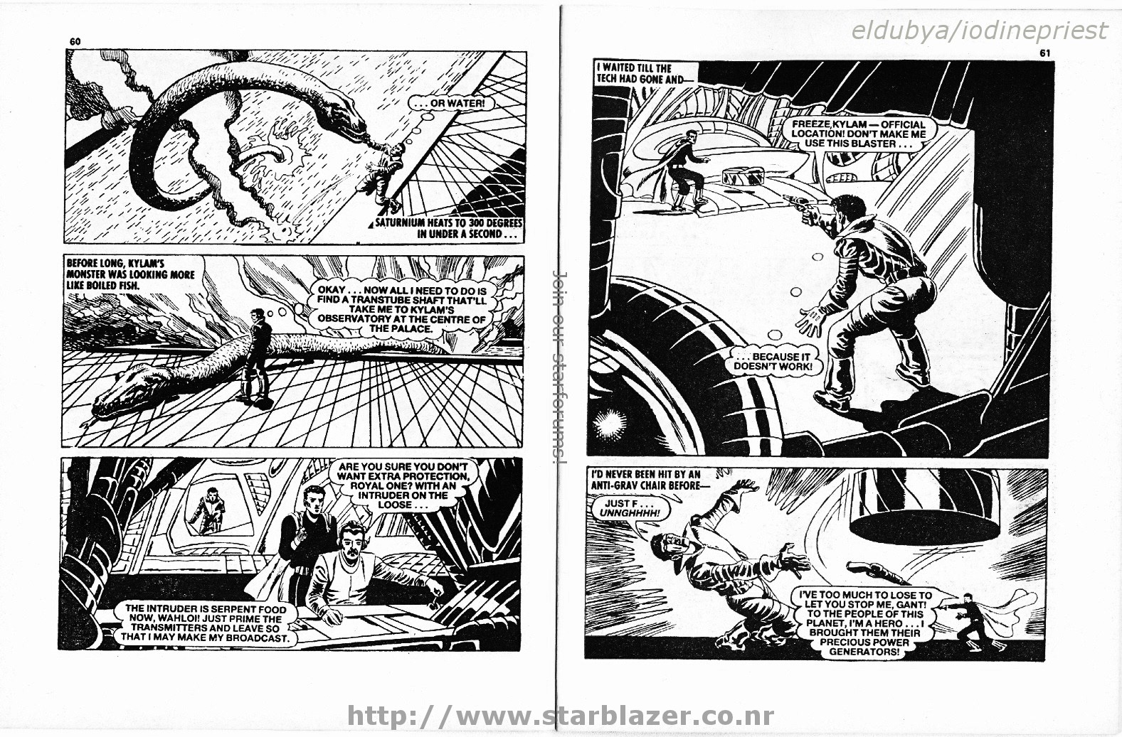 Read online Starblazer comic -  Issue #223 - 32