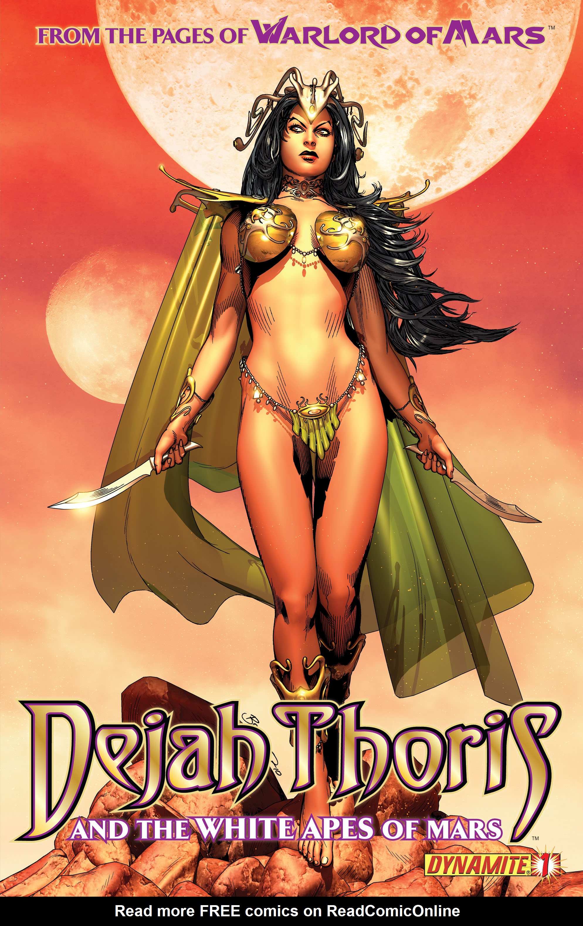 Read online Dejah Thoris and the White Apes of Mars comic -  Issue # _TPB - 5