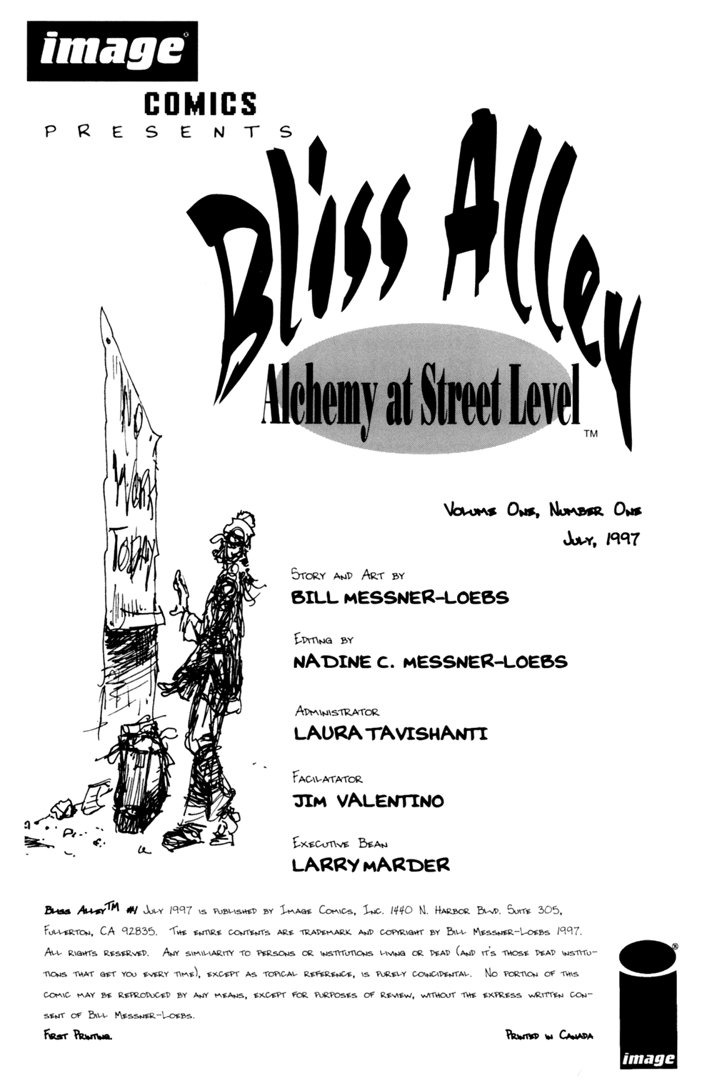 Read online Bliss Alley comic -  Issue #1 - 2
