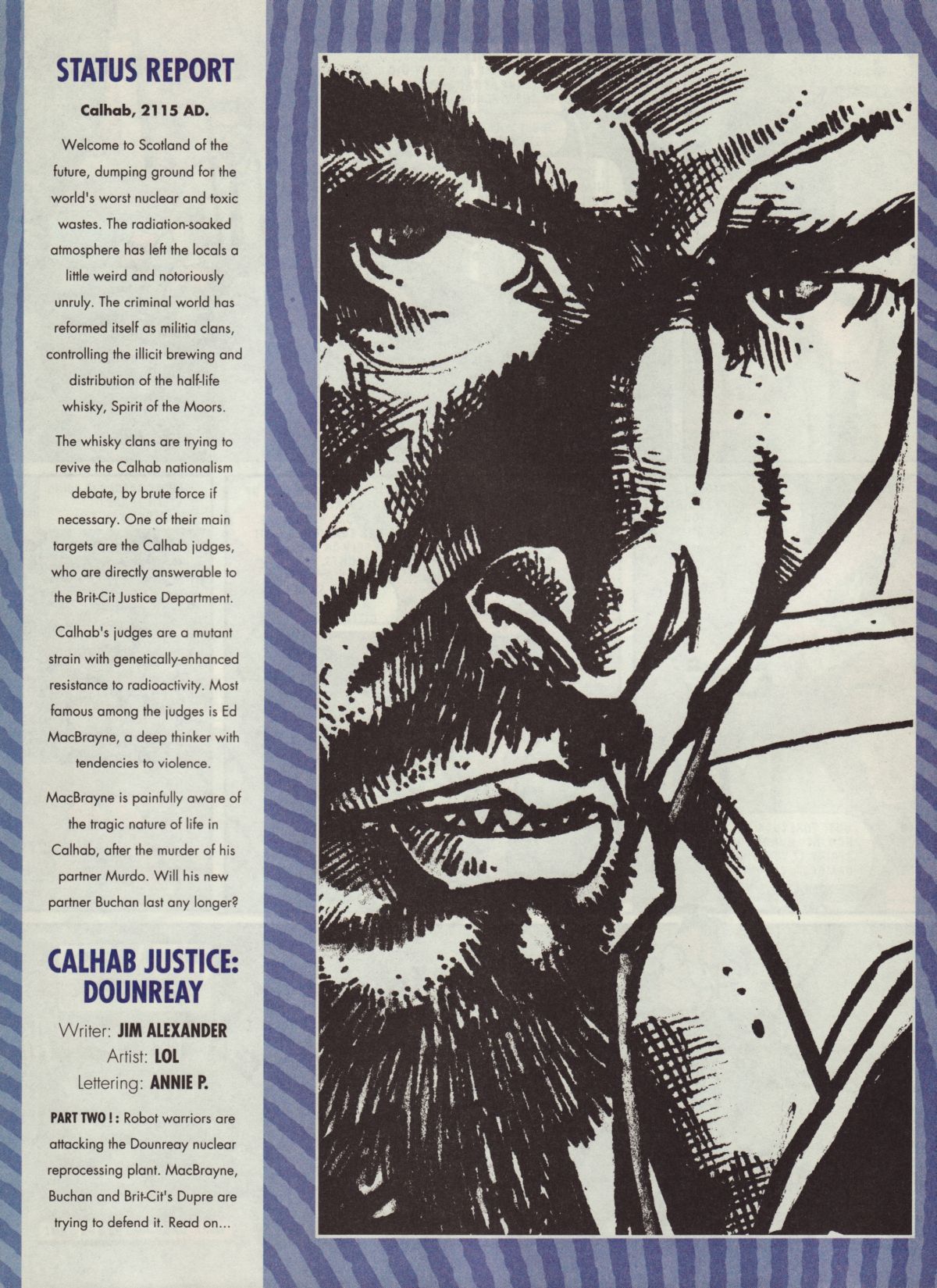 Read online Judge Dredd: The Megazine (vol. 2) comic -  Issue #32 - 12