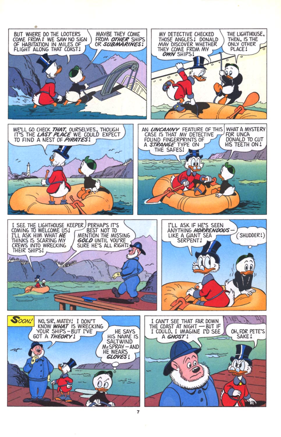 Read online Uncle Scrooge (1953) comic -  Issue #280 - 8