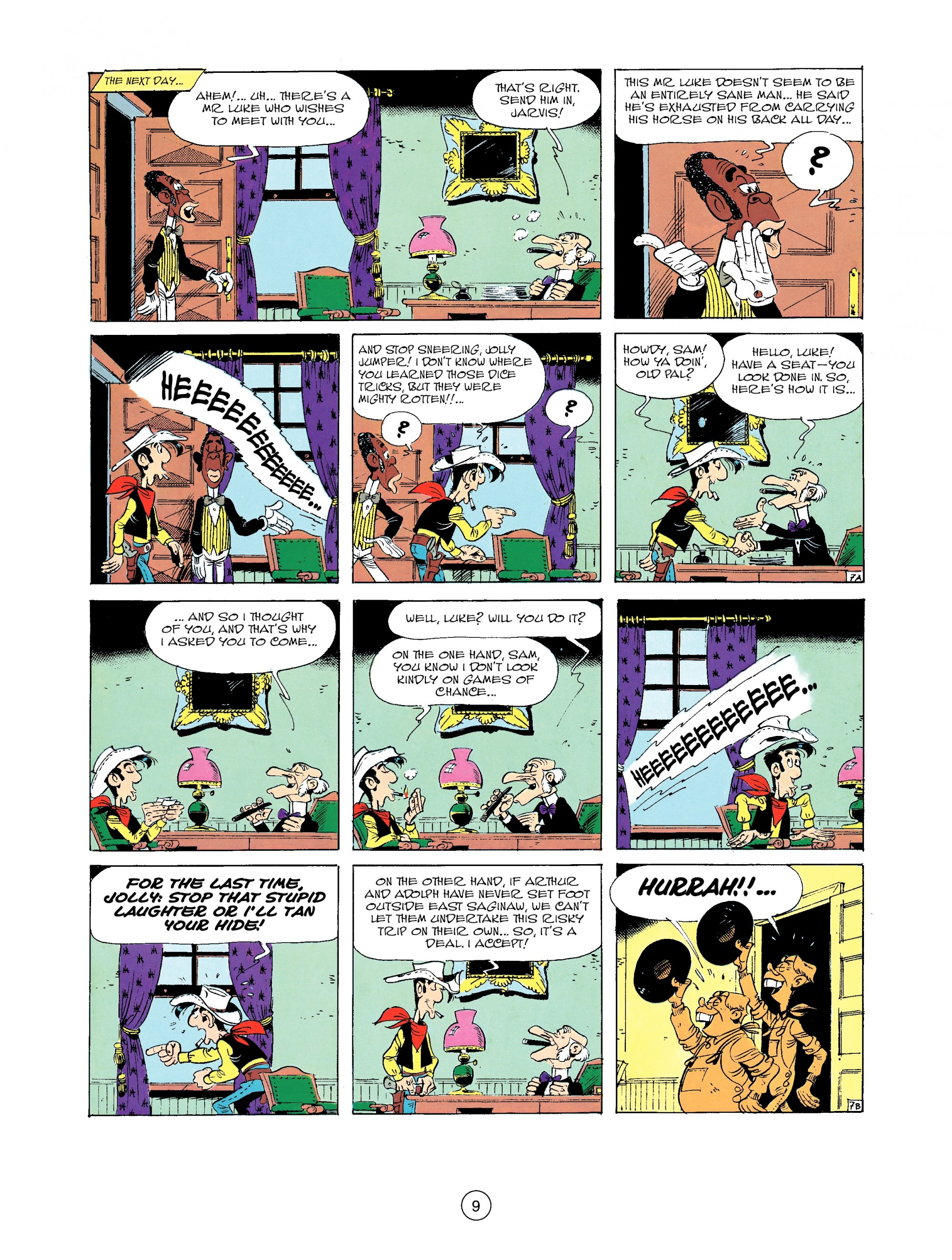 Read online A Lucky Luke Adventure comic -  Issue #33 - 9