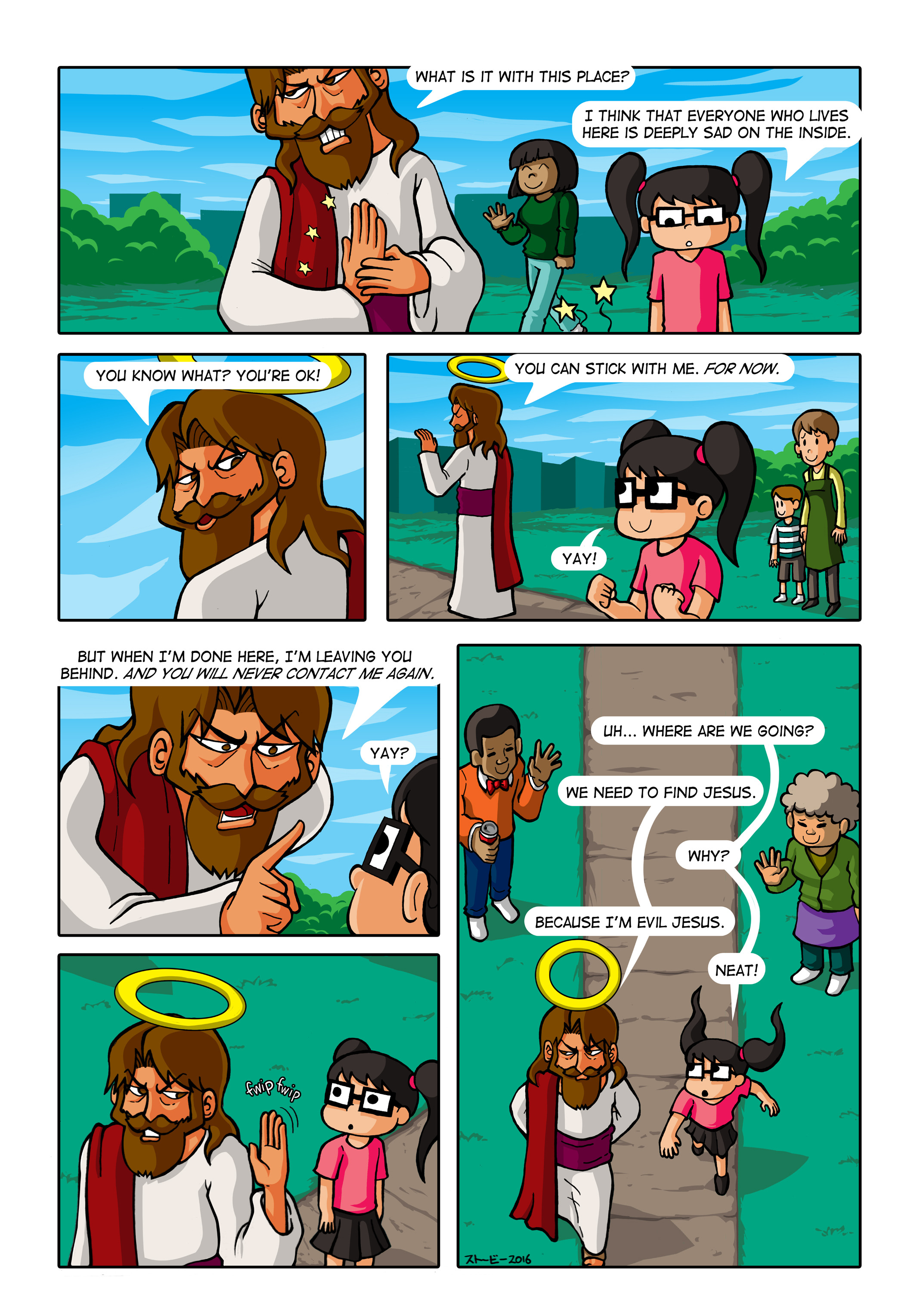 Read online Evil Jesus comic -  Issue #2 - 11