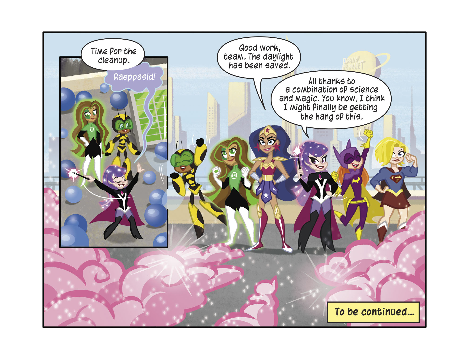 Read online DC Super Hero Girls: Weird Science comic -  Issue #9 - 23