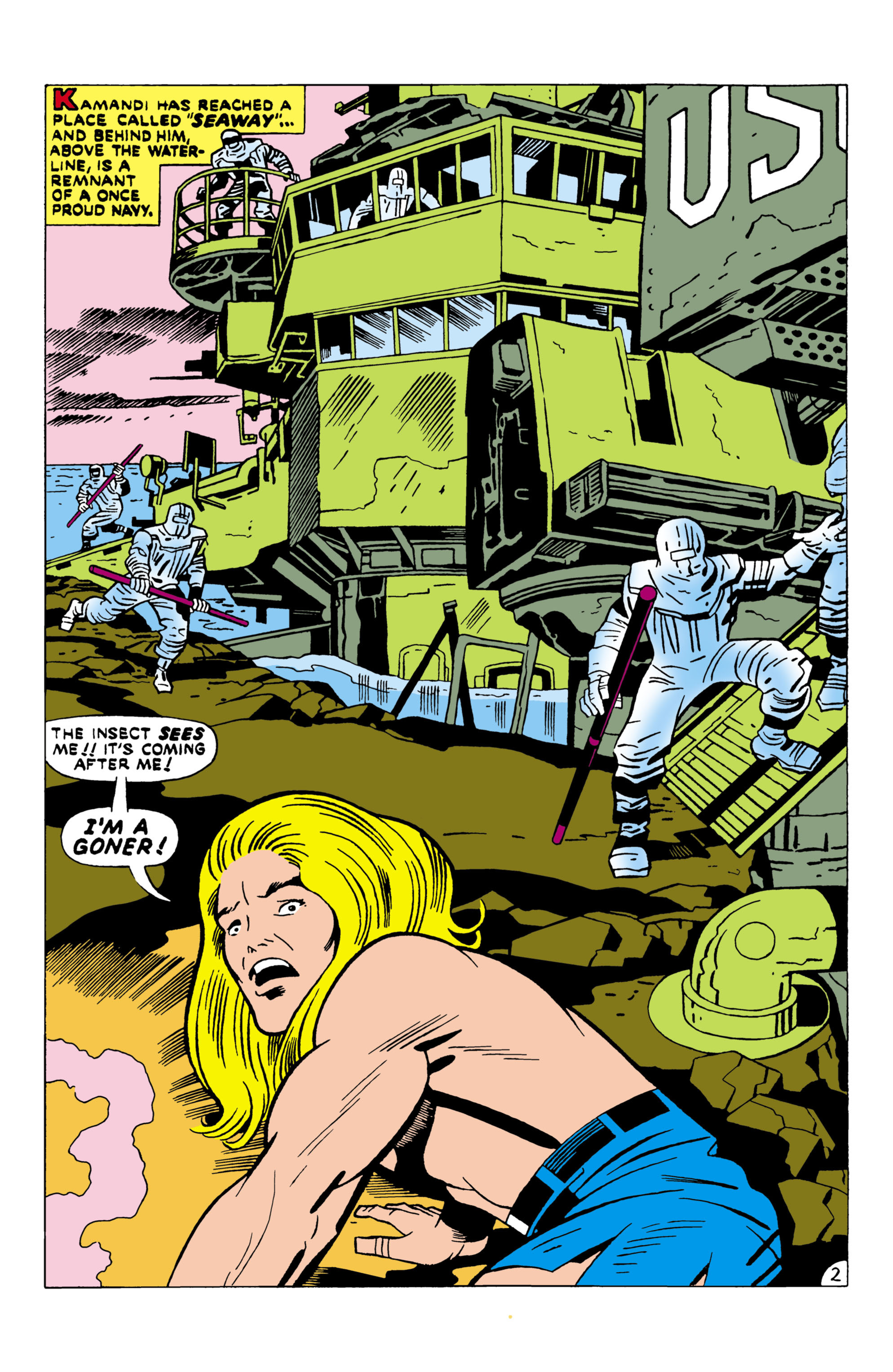 Read online Kamandi, The Last Boy On Earth comic -  Issue #22 - 3