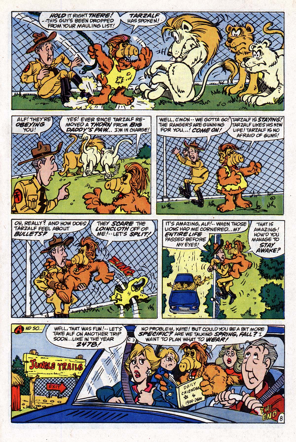 Read online ALF comic -  Issue #2 - 23