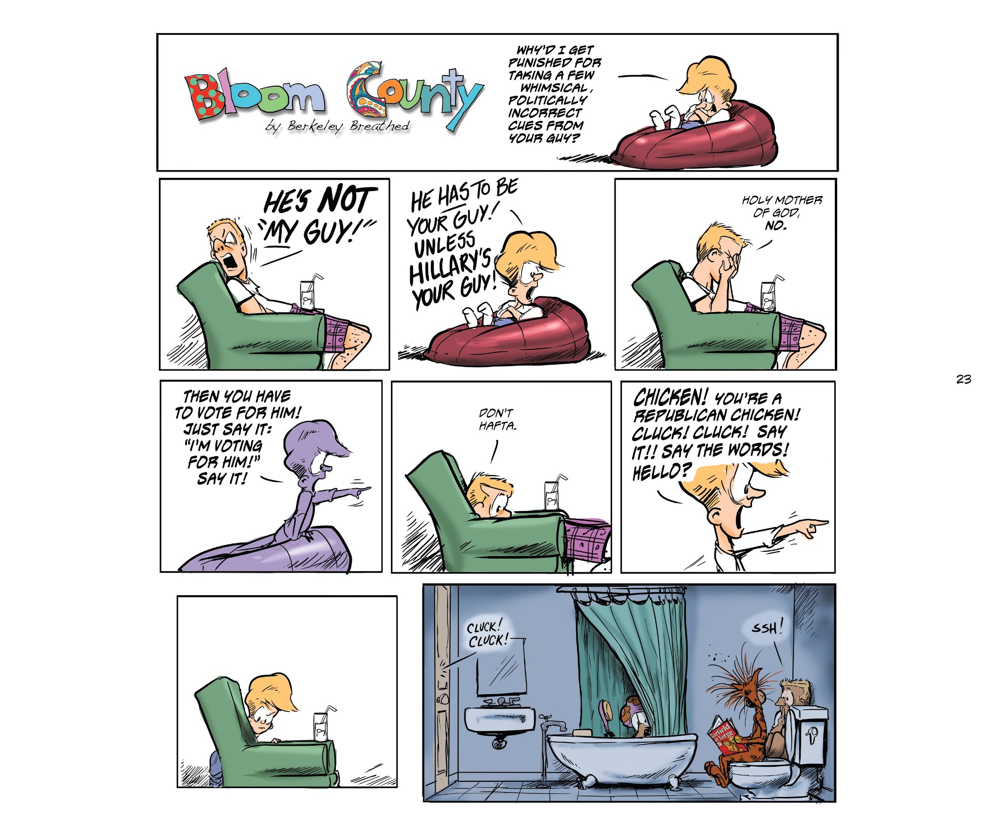 Read online Bloom County: Brand Spanking New Day comic -  Issue # TPB - 24