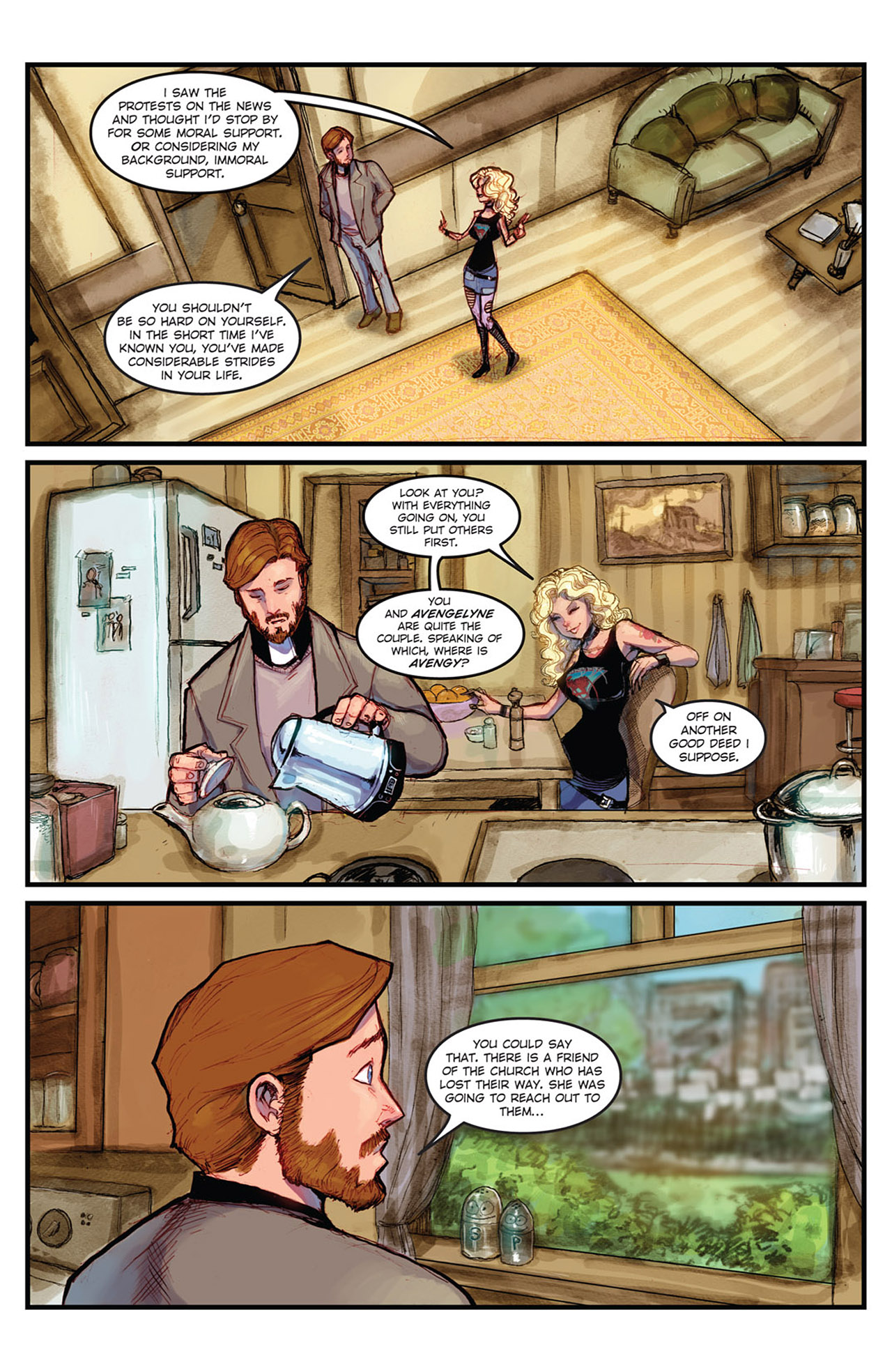 Read online Avengelyne (2011) comic -  Issue #8 - 15
