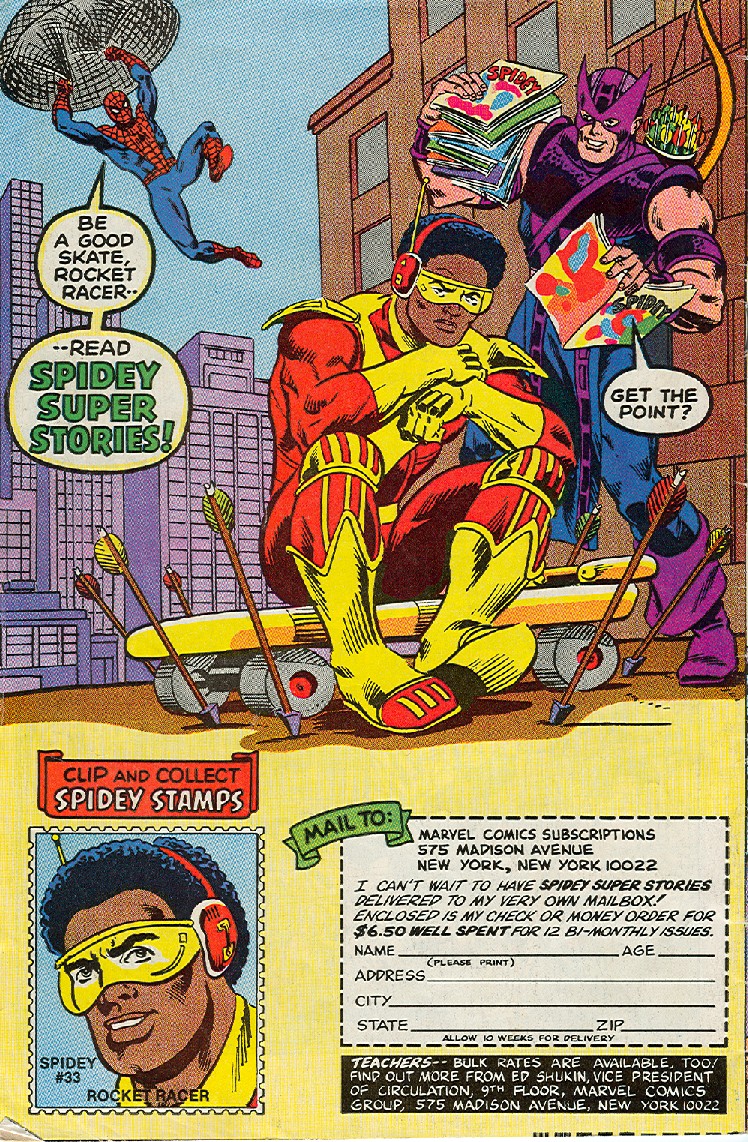 Read online Spidey Super Stories comic -  Issue #49 - 36