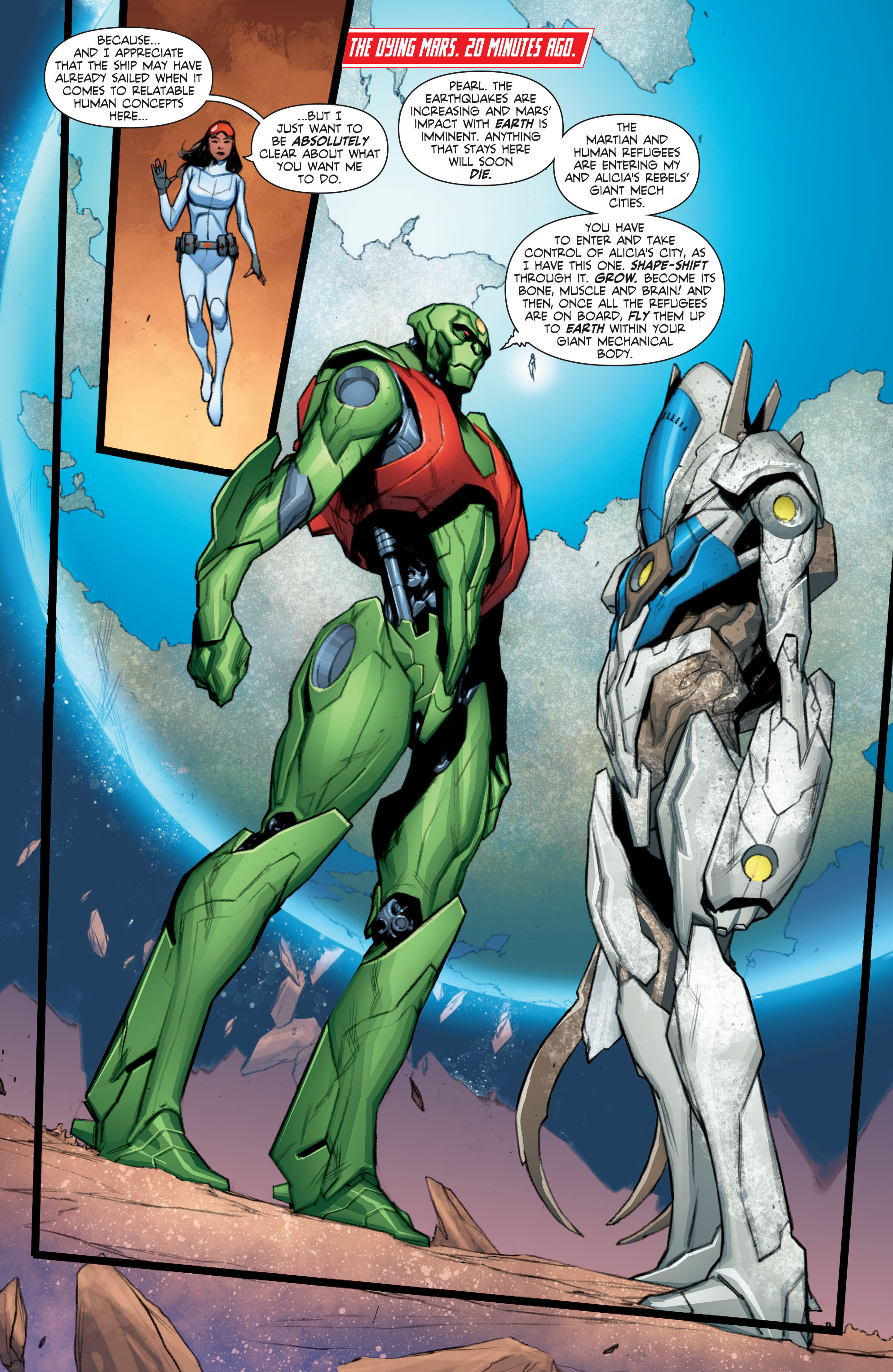 Read online Martian Manhunter (2015) comic -  Issue #11 - 5