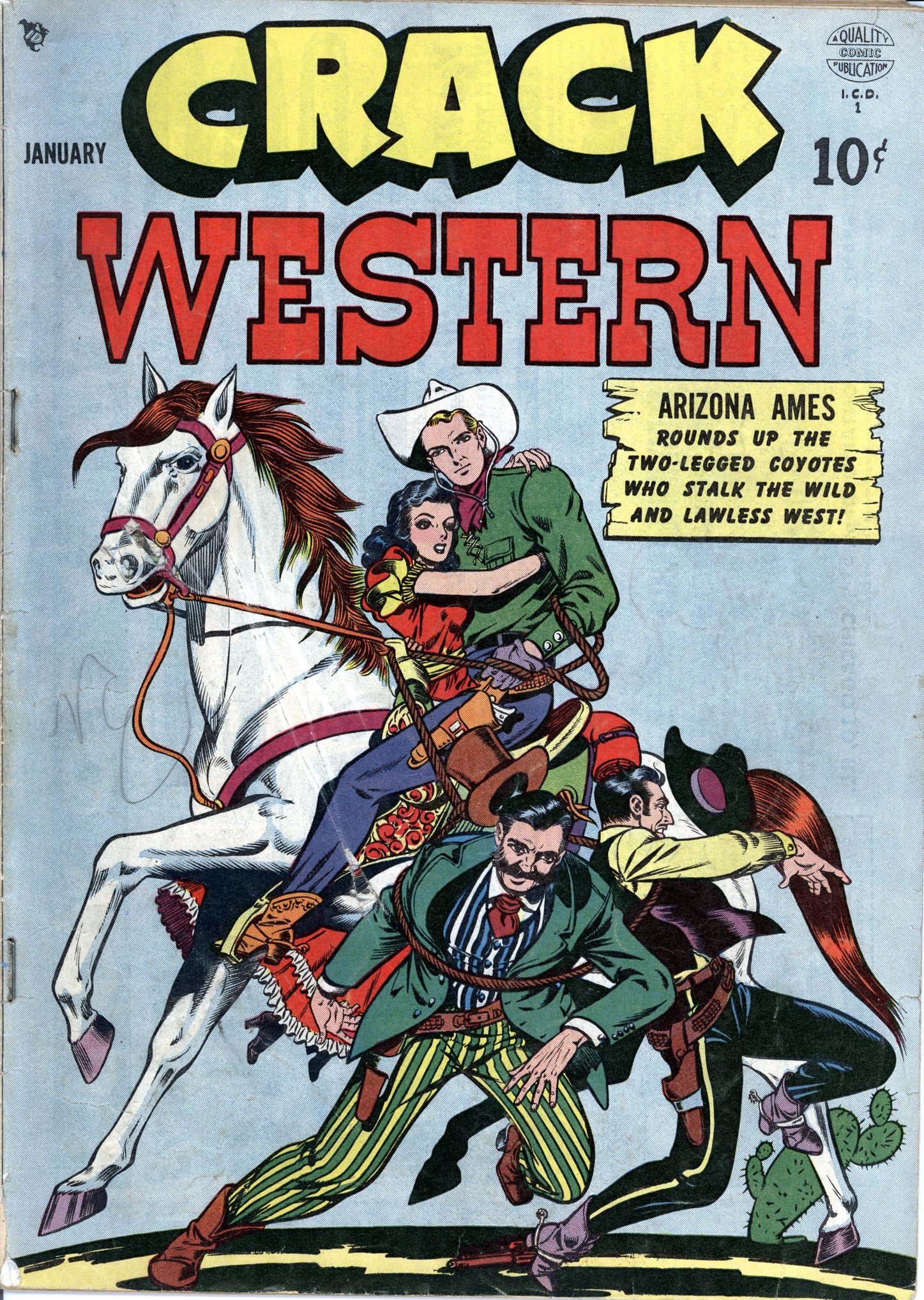 Read online Crack Western comic -  Issue #64 - 1