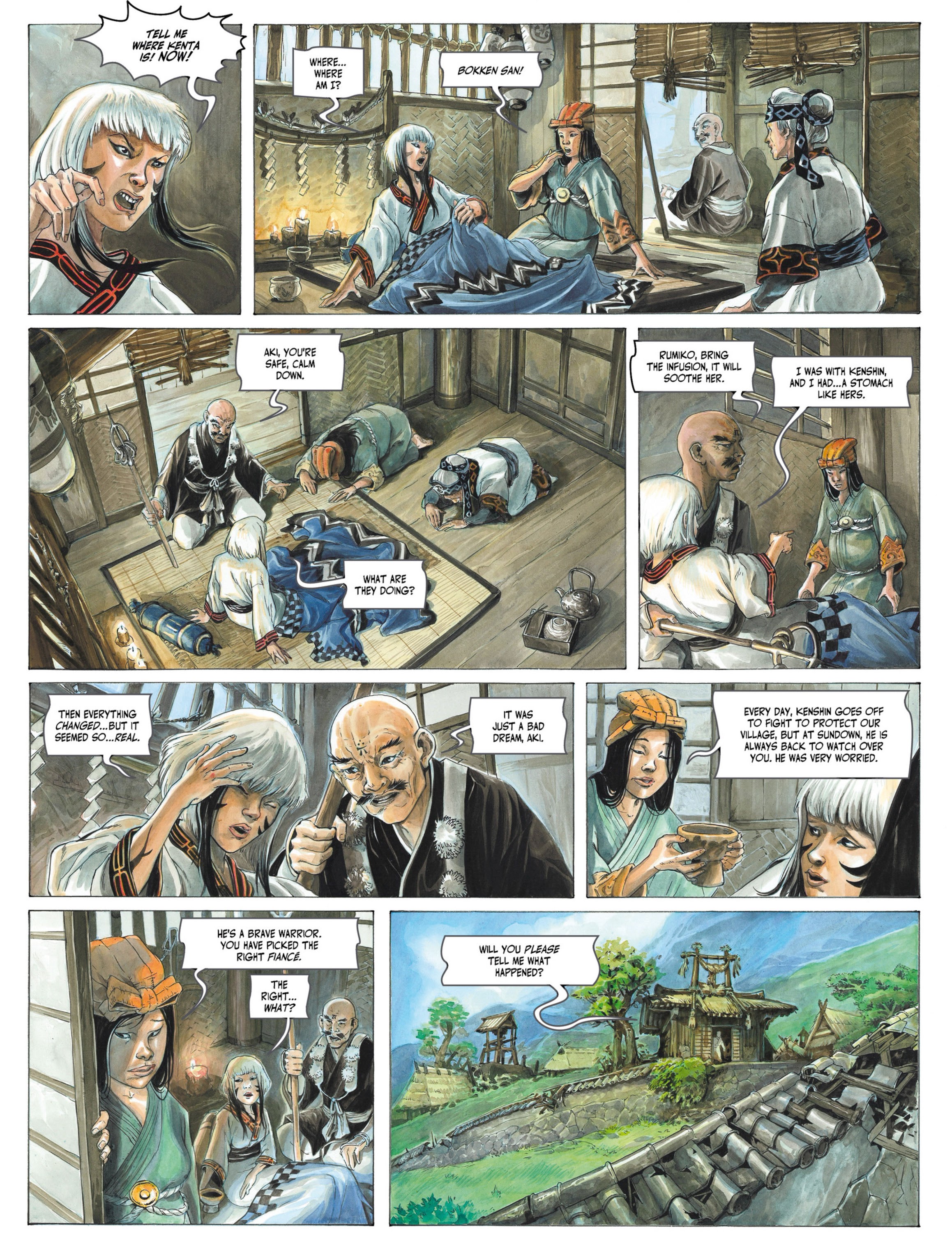 Read online Izuna comic -  Issue #2 - 9