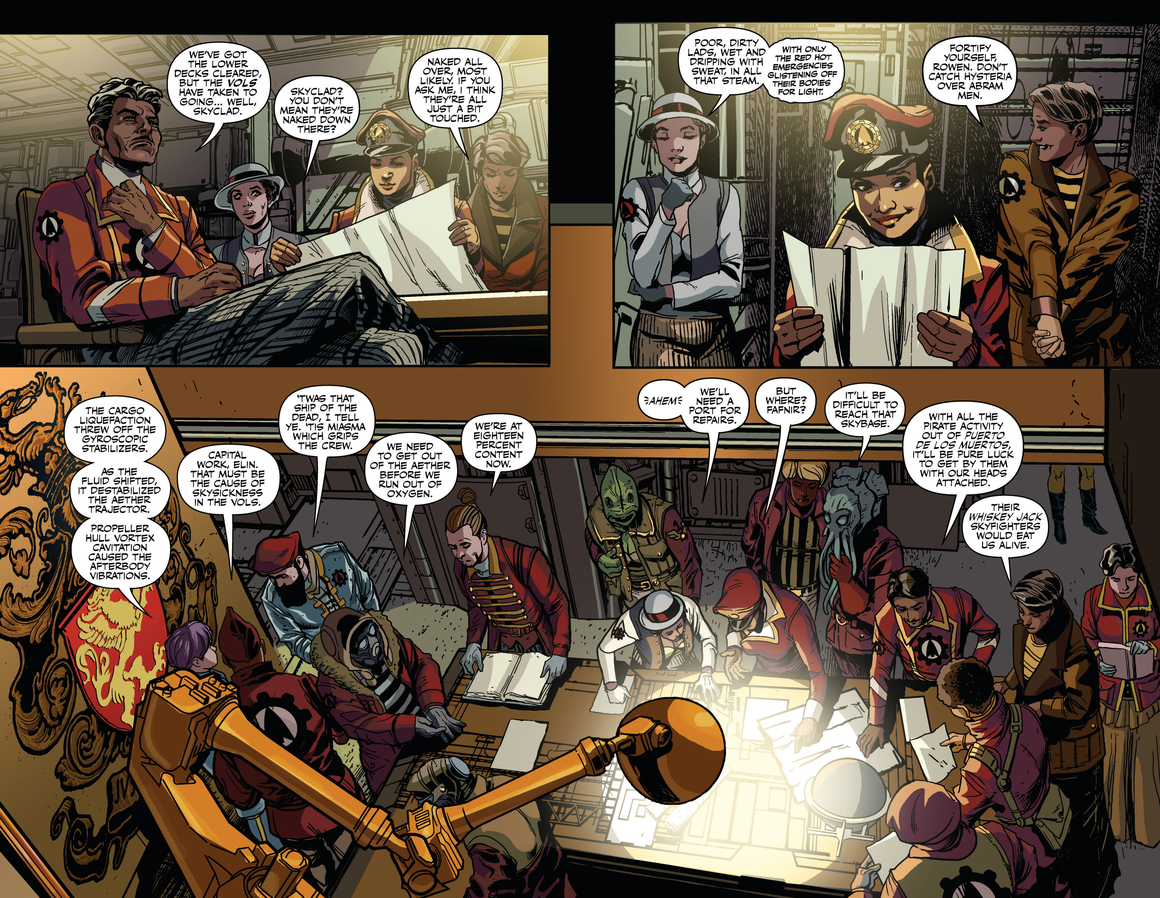 Read online Airship Enterprise: The Infernal Machine comic -  Issue #3 - 11