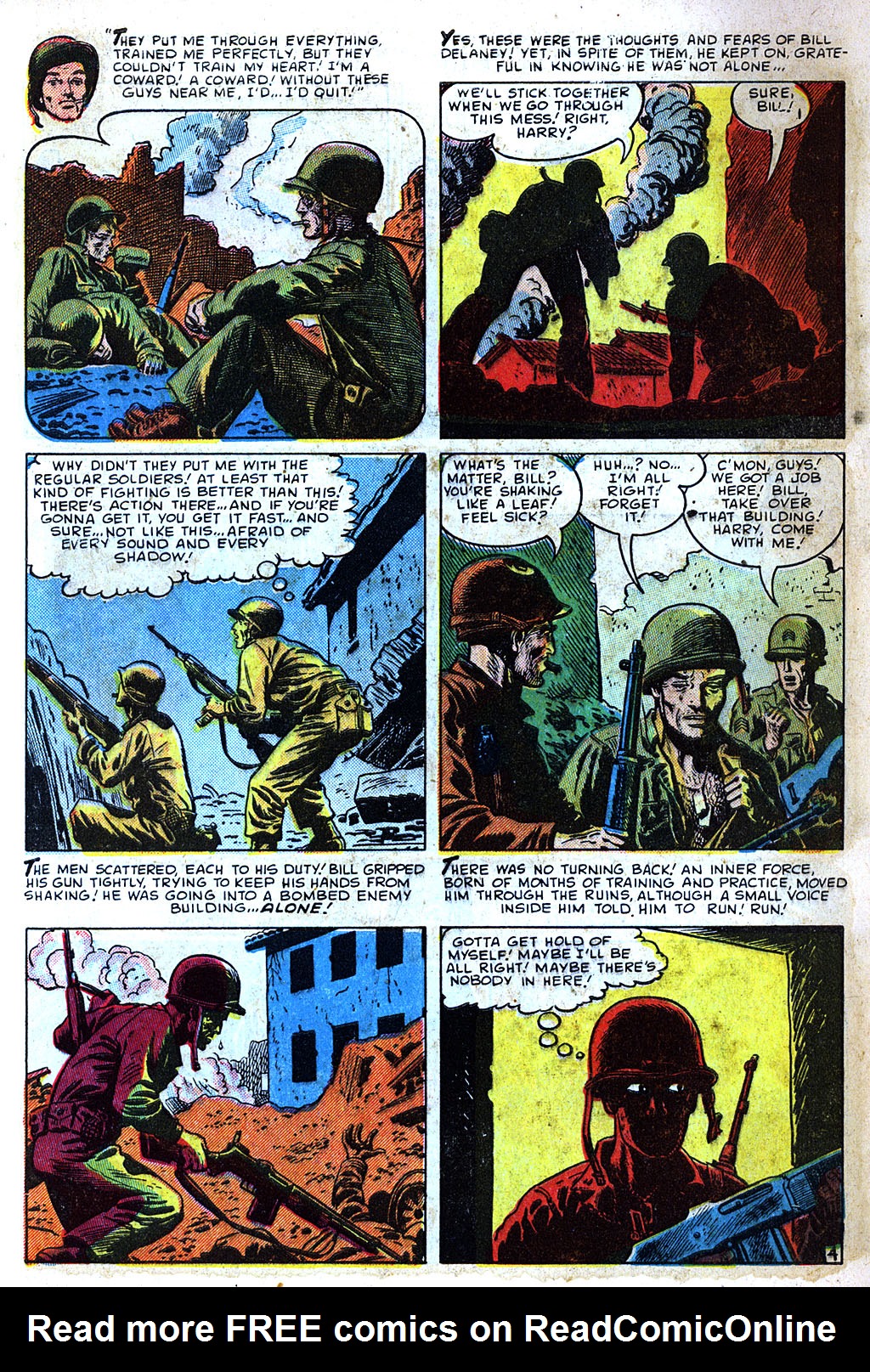 Read online War Comics comic -  Issue #7 - 6