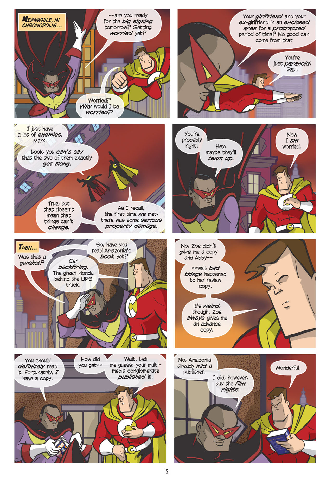 Read online Love and Capes comic -  Issue #6 - 5