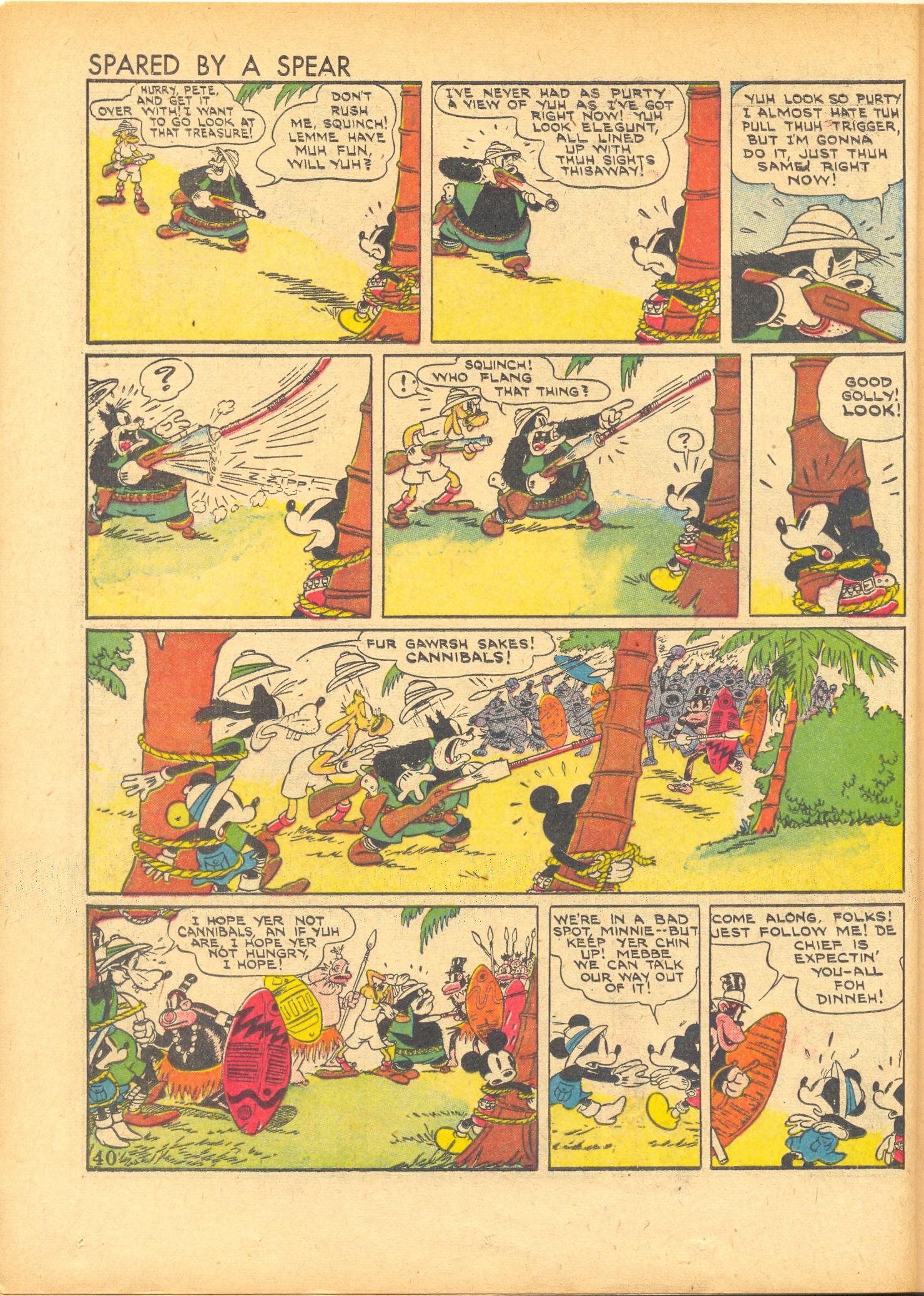 Read online Walt Disney's Comics and Stories comic -  Issue #4 - 42