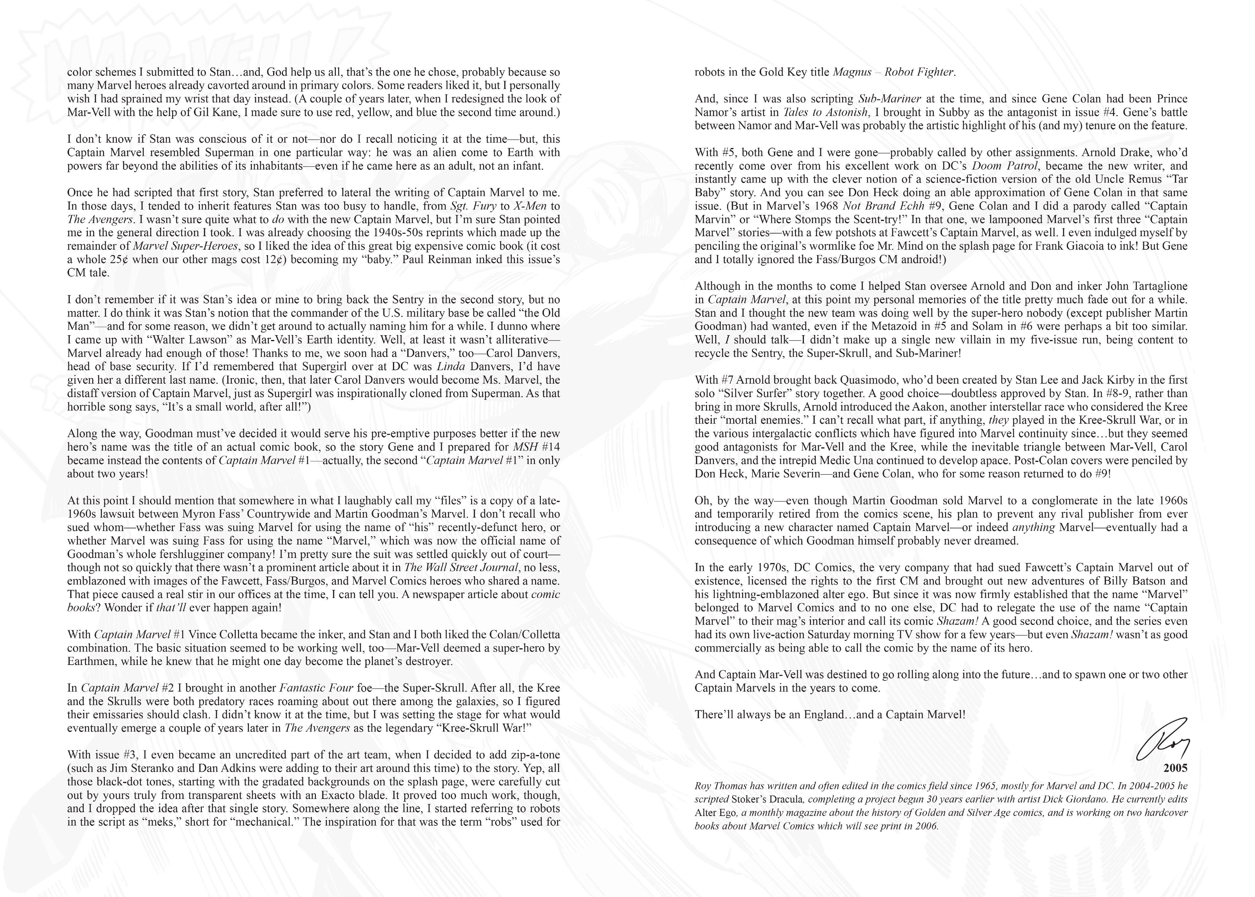 Read online Marvel Masterworks: Captain Marvel comic -  Issue # TPB 1 (Part 1) - 6