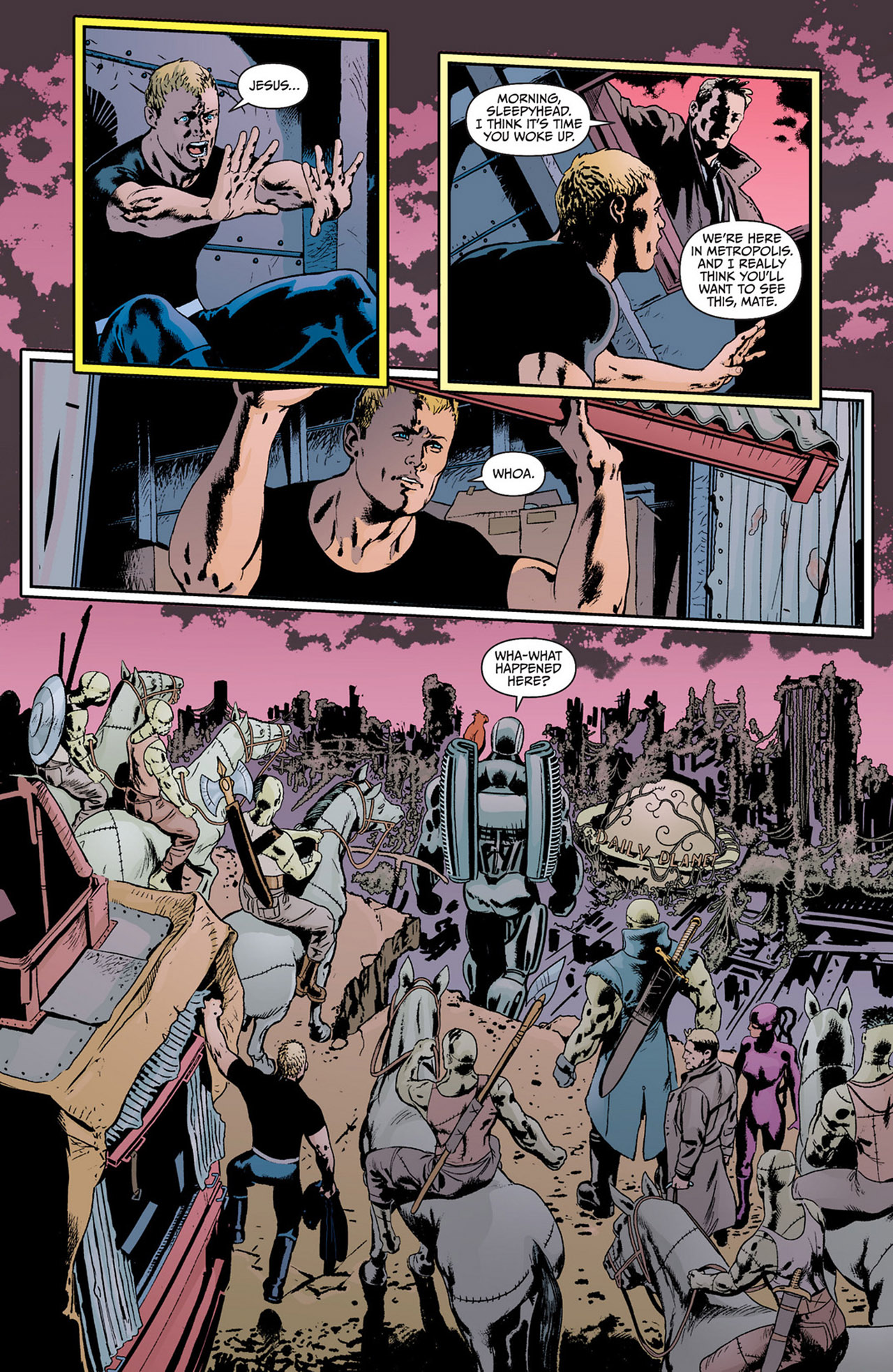 Read online Animal Man (2011) comic -  Issue #15 - 17