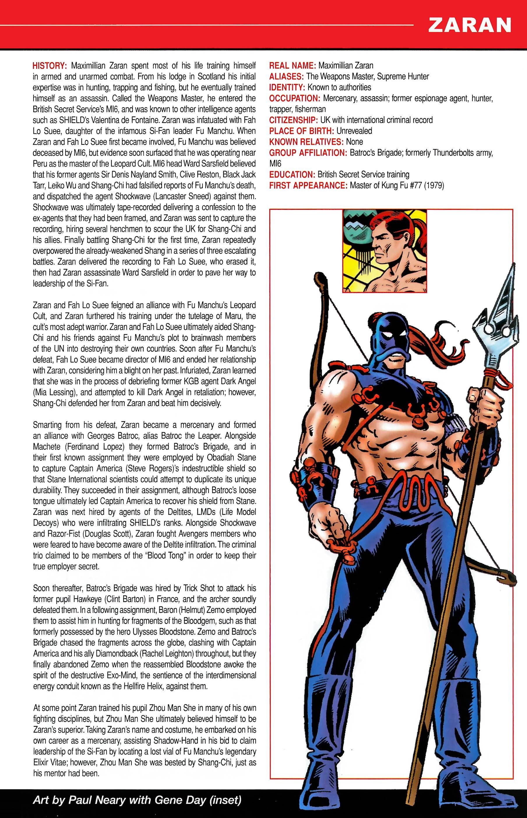 Read online Official Handbook of the Marvel Universe A to Z comic -  Issue # TPB 13 (Part 2) - 139