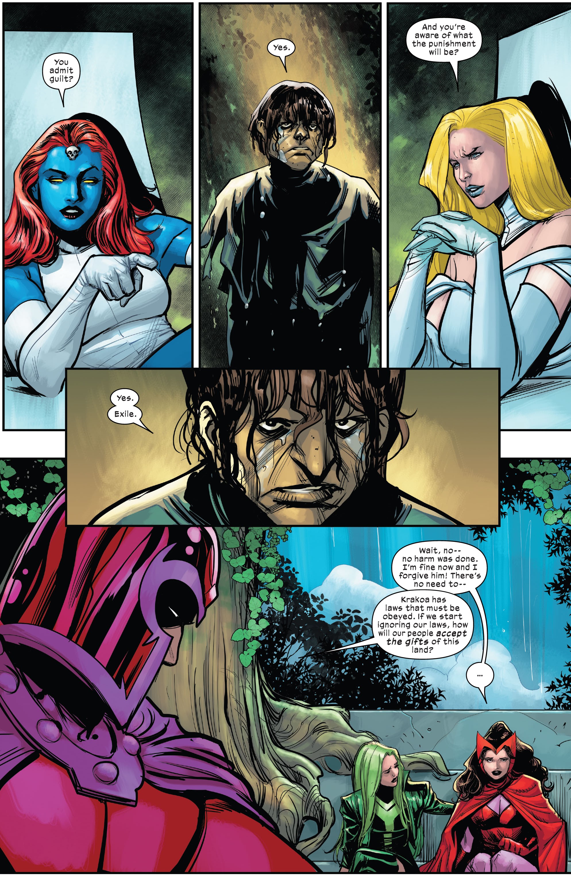 Read online X-Men: The Trial Of Magneto comic -  Issue #5 - 5