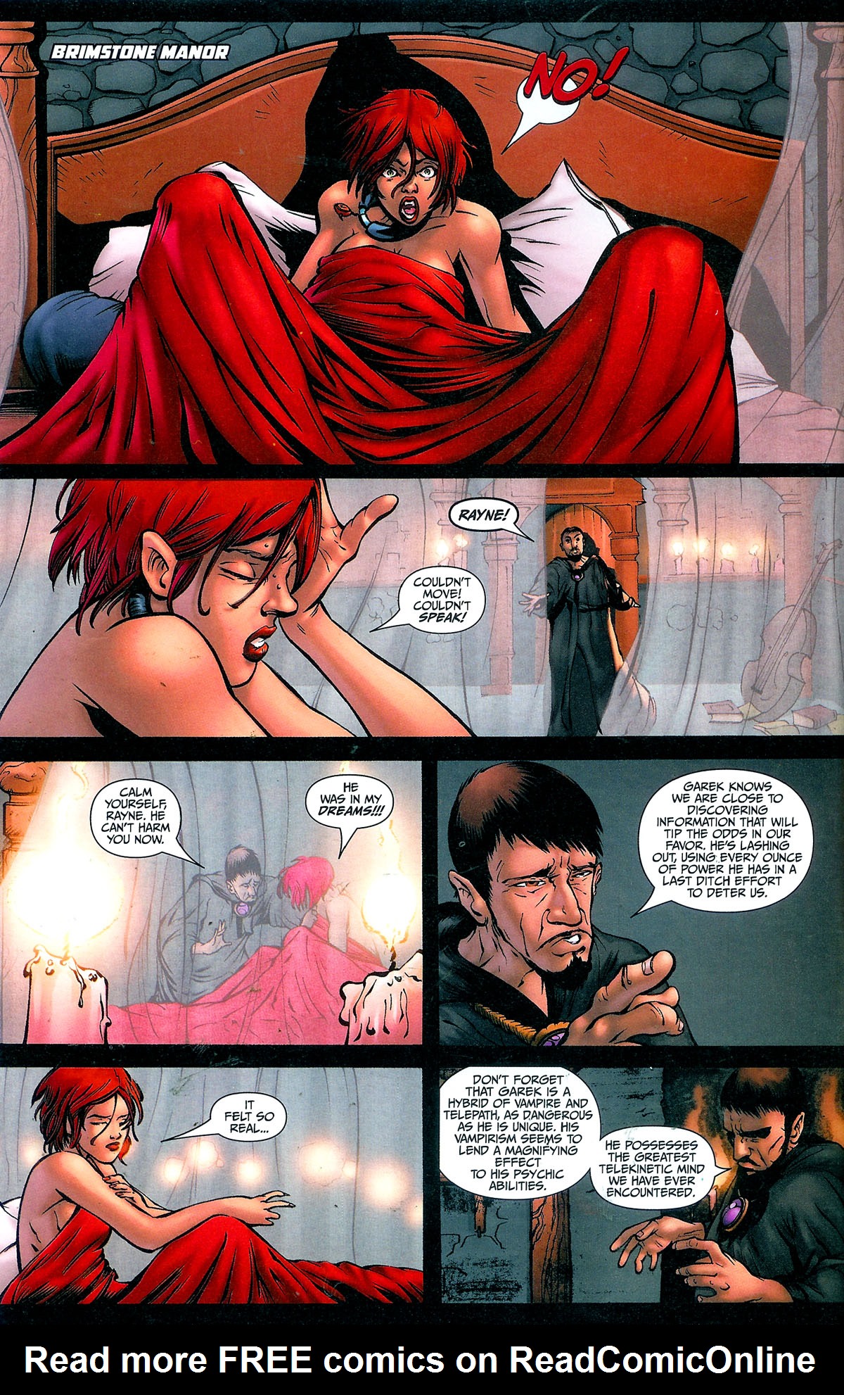 Read online BloodRayne: Plague of Dreams comic -  Issue #1 - 8