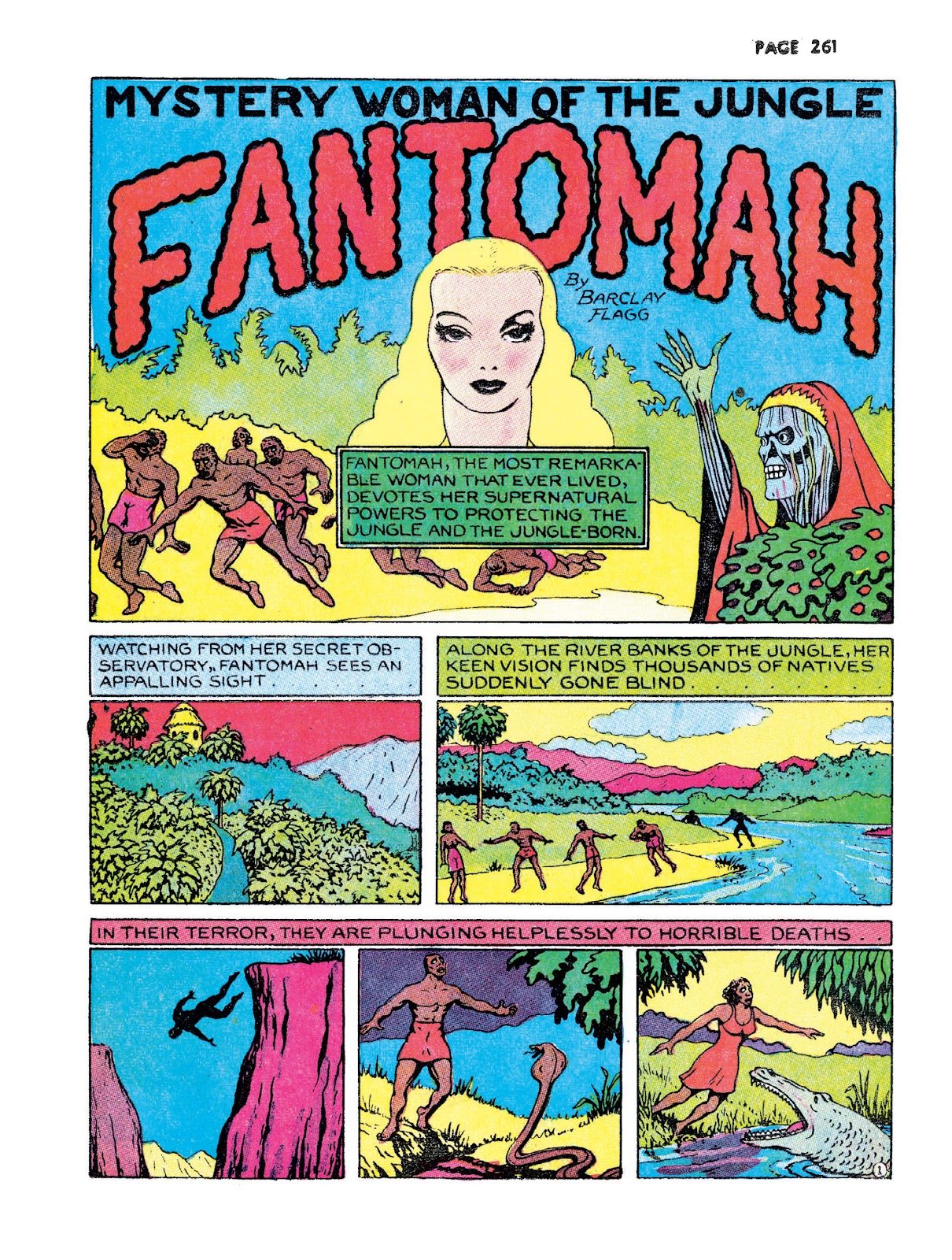 Turn Loose Our Death Rays and Kill Them All!: The Complete Works of Fletcher Hanks issue TPB (Part 3) - Page 93