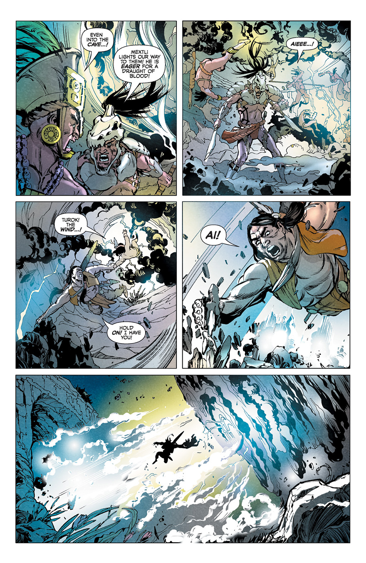 Read online Turok, Son of Stone (2010) comic -  Issue #1 - 10