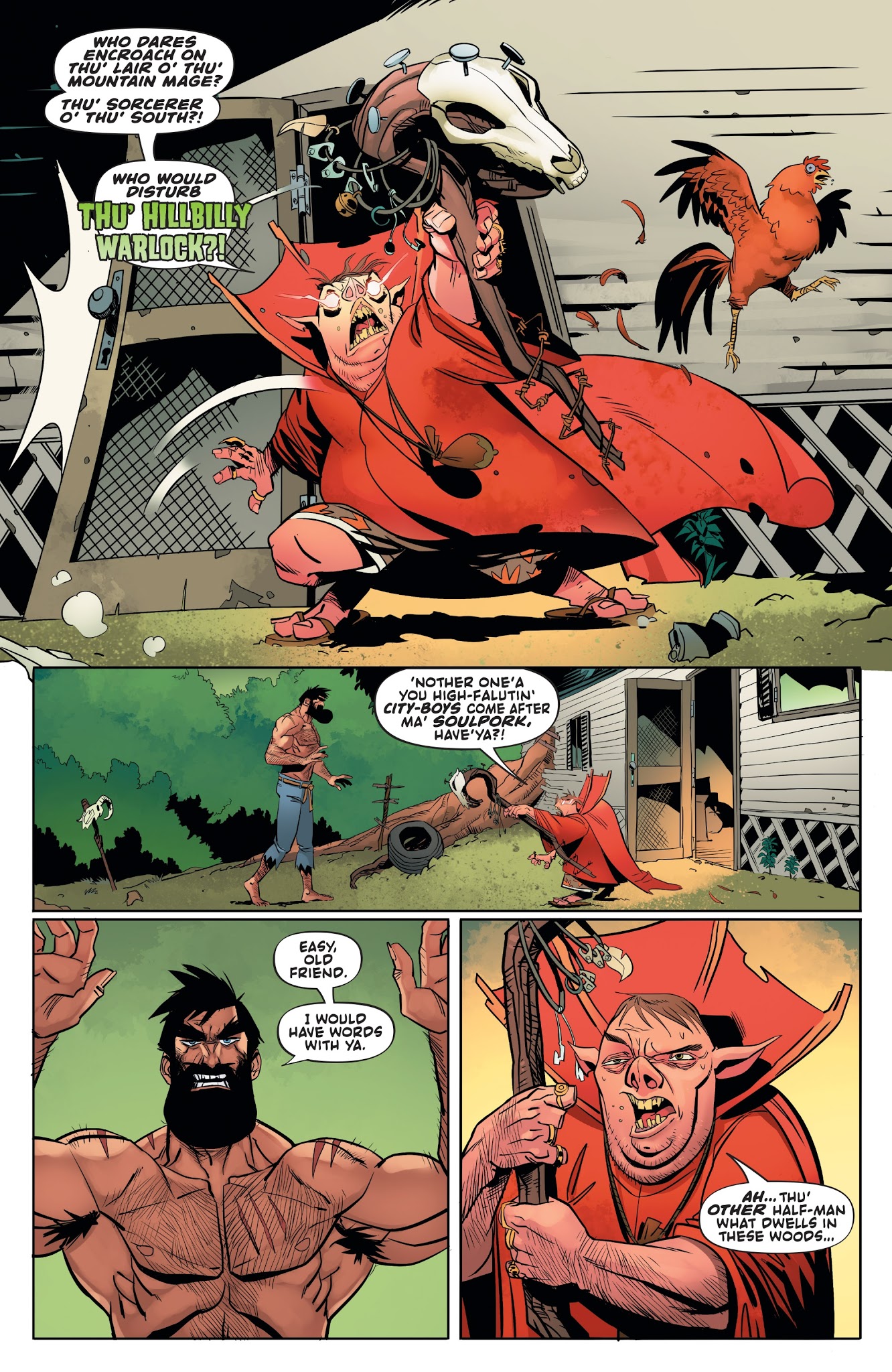 Read online Shirtless Bear-Fighter! comic -  Issue #2 - 18